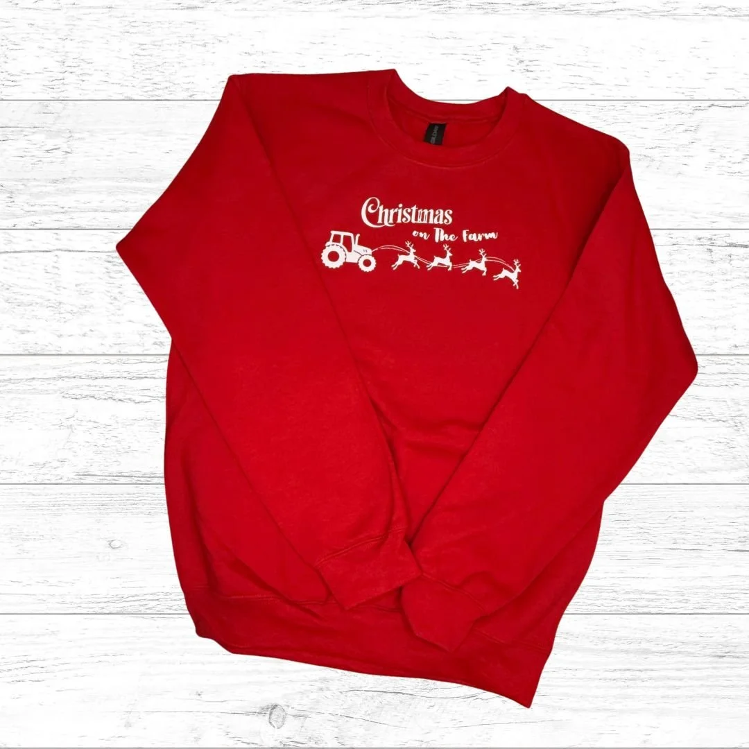 Christmas on The Farm Sweatshirt