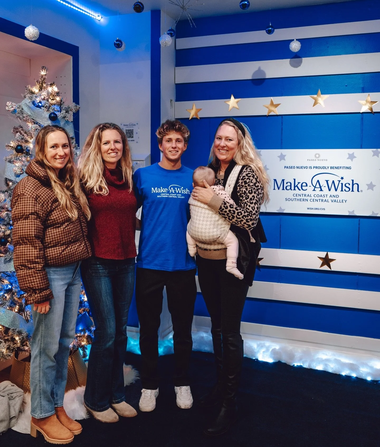 Paseo Nuevo has partnered with Make-A-Wish Central Coast and Southern Central Valley as its featured nonprofit for our 2025 holiday season! ⭐️ 

The partnership began earlier this year when we hosted a shopping spree wish experience for a local child