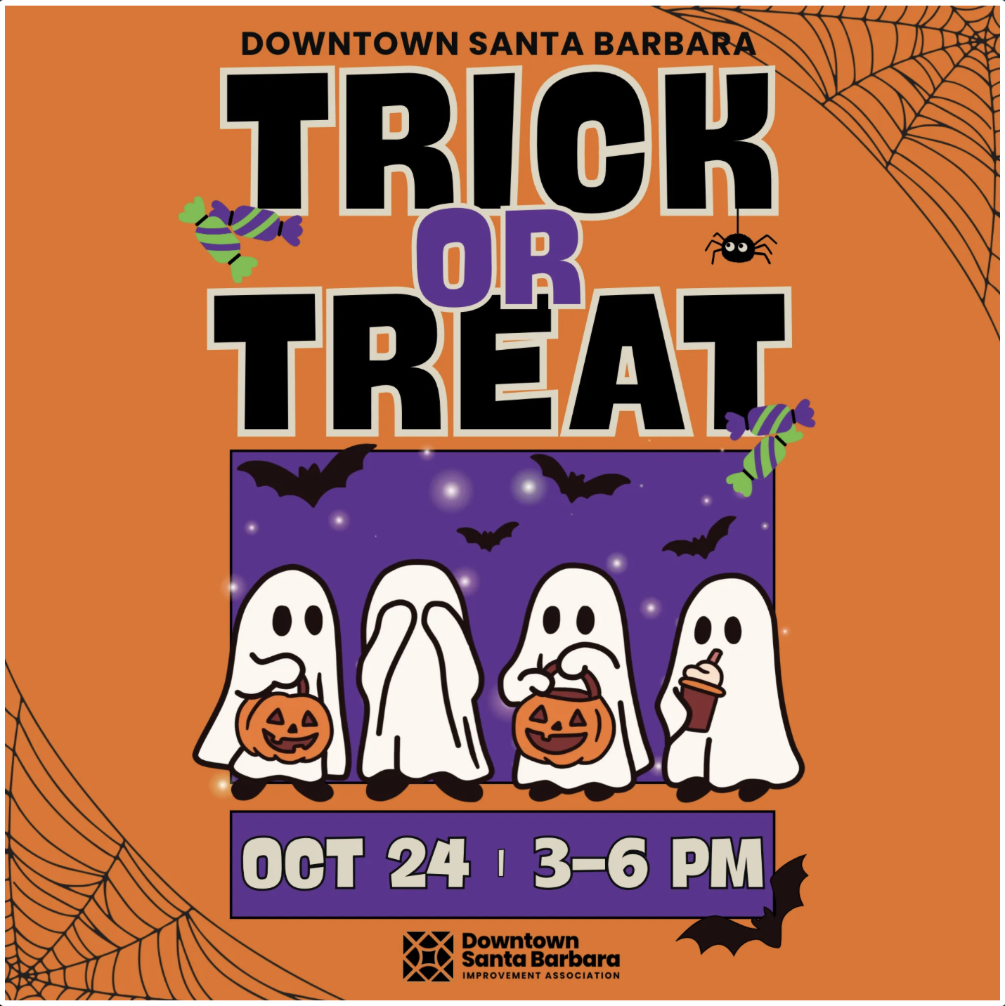Downtown Santa Barbara Halloween Trick-or-Treat