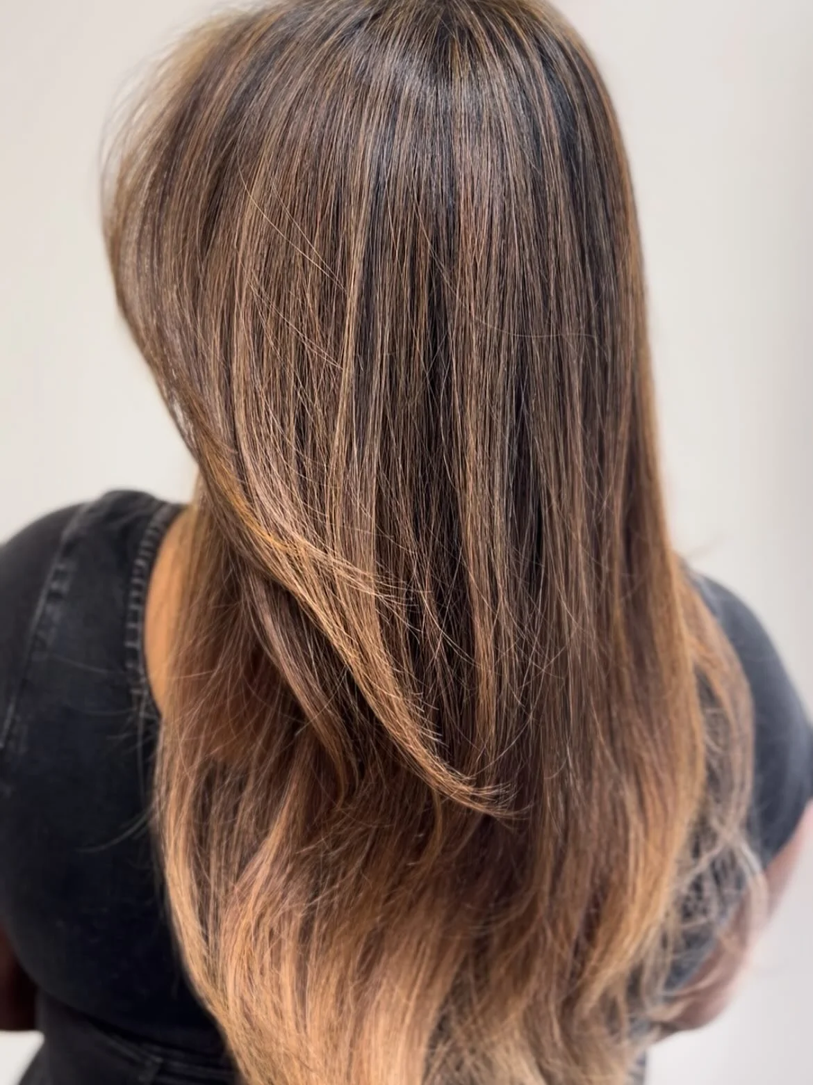 Effortless, dimensional, and made to grow in beautifully. This lived-in brunette is everything 🤎✨
Keep swiping to peep that before 👀