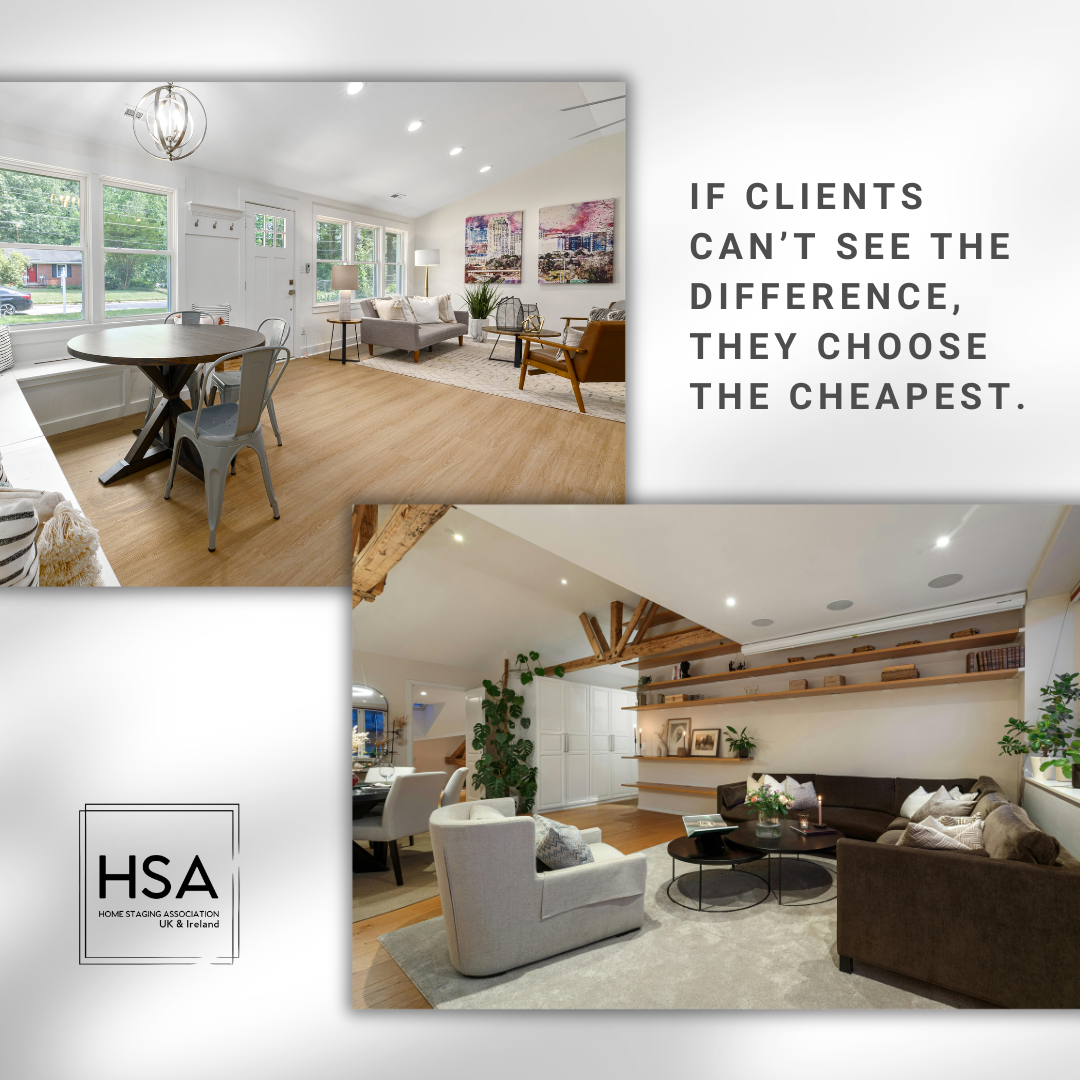 How to Stand Out as a Home Stager Without Competing on Price