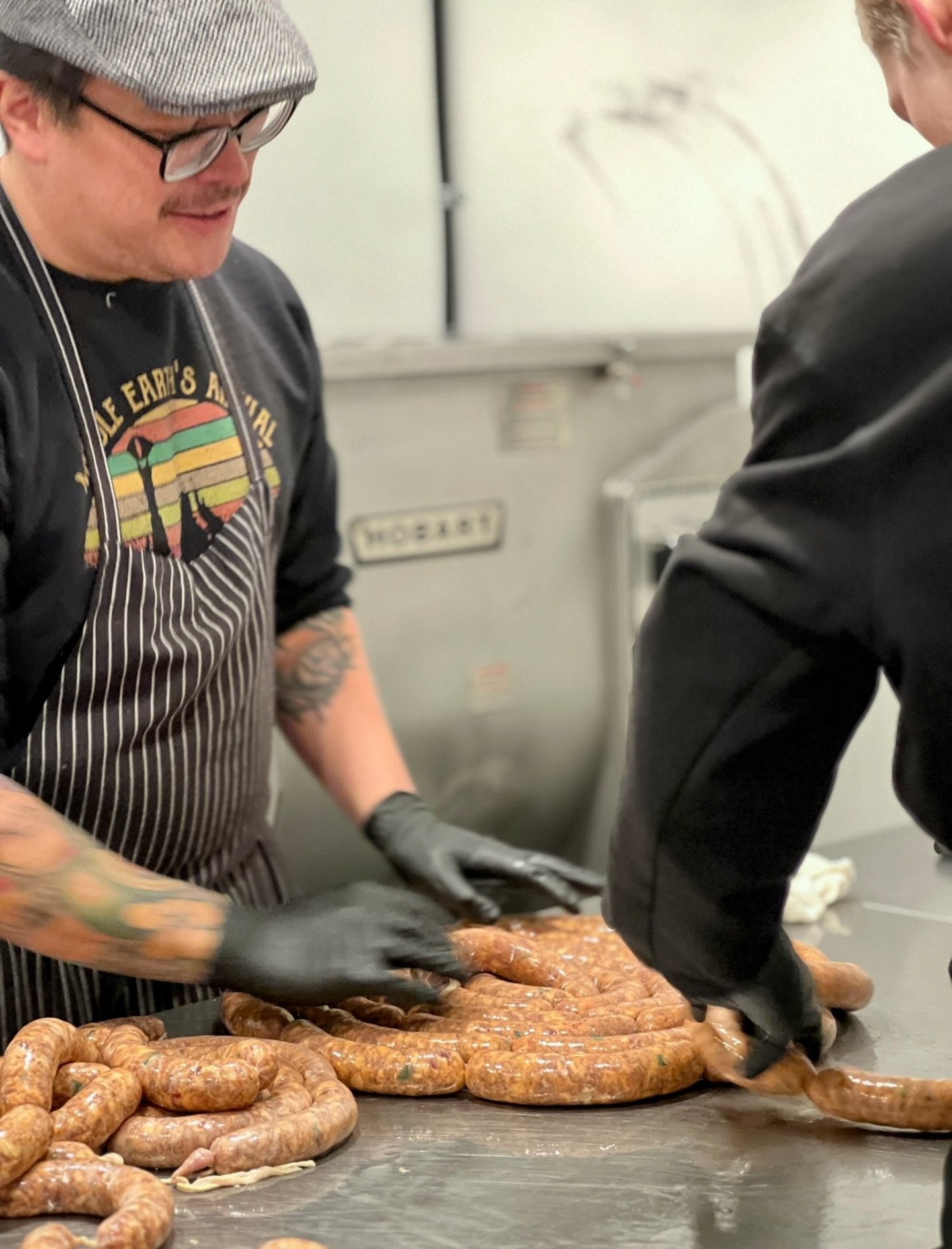 Gassing up for Sundays Hot Crocktails event at @eatlilwolf with @chris.krock 8pm until late. Come grab yourself a drink and a dawg 🌭