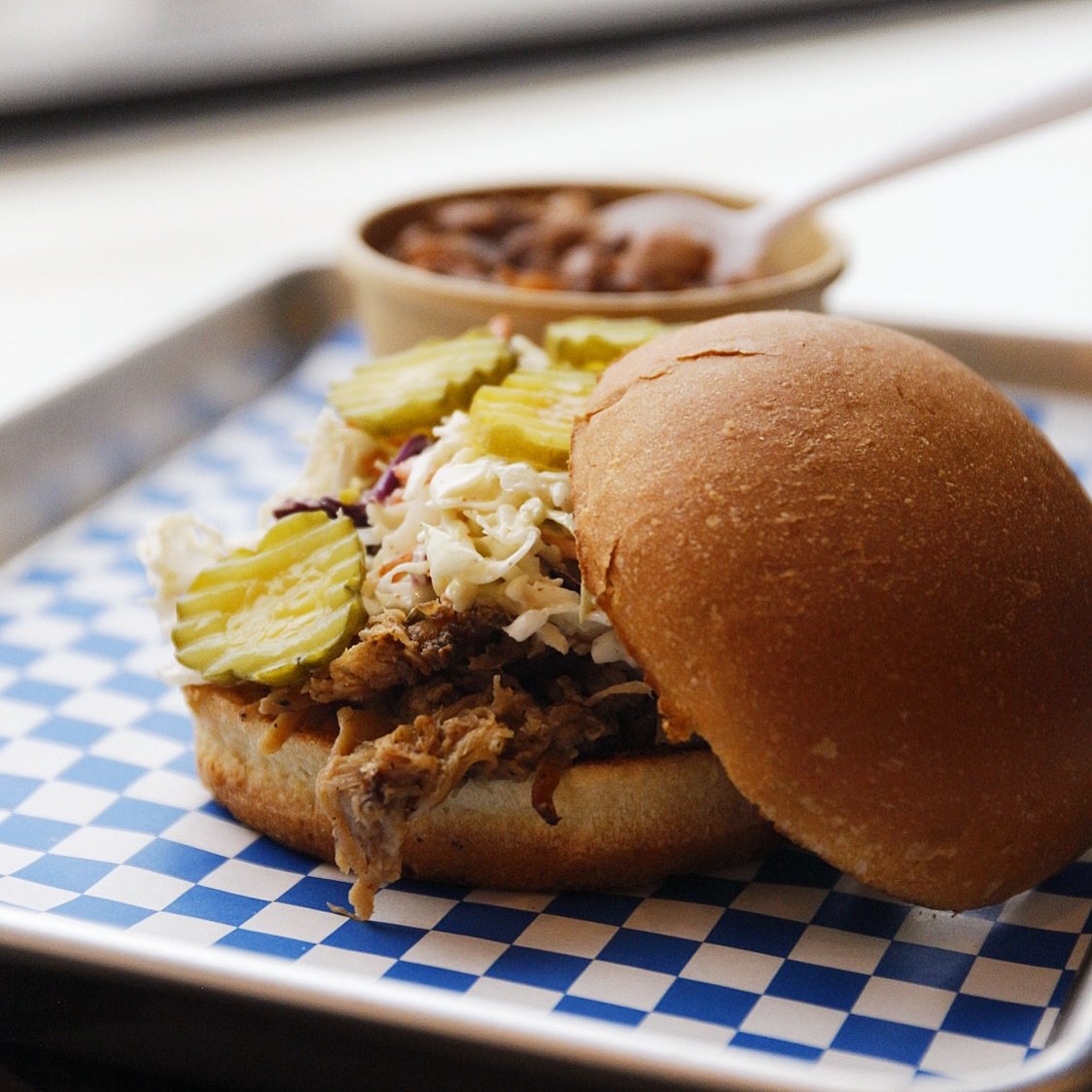 Open until 6! Swing by for a sandwich or sausage. Delivery available on UberEats. Can&rsquo;t wait to meat you!