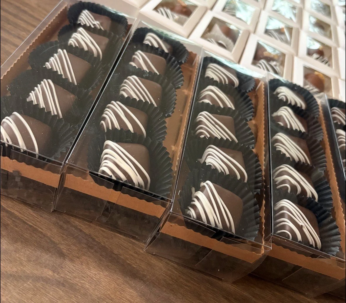 Rye Whiskey Dark Chocolate Delights