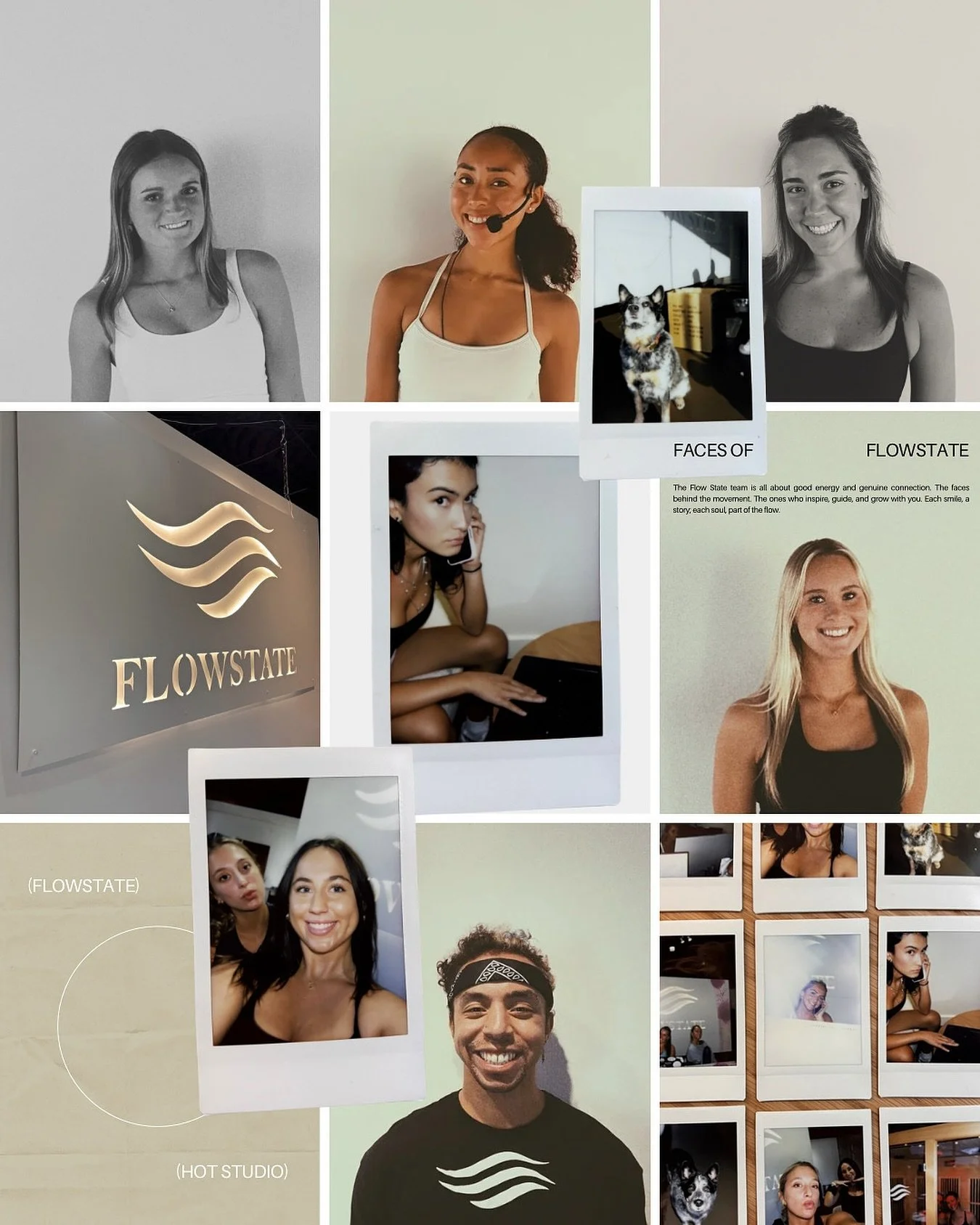 Meet some faces behind the flow🤍🧘&zwj;♀️