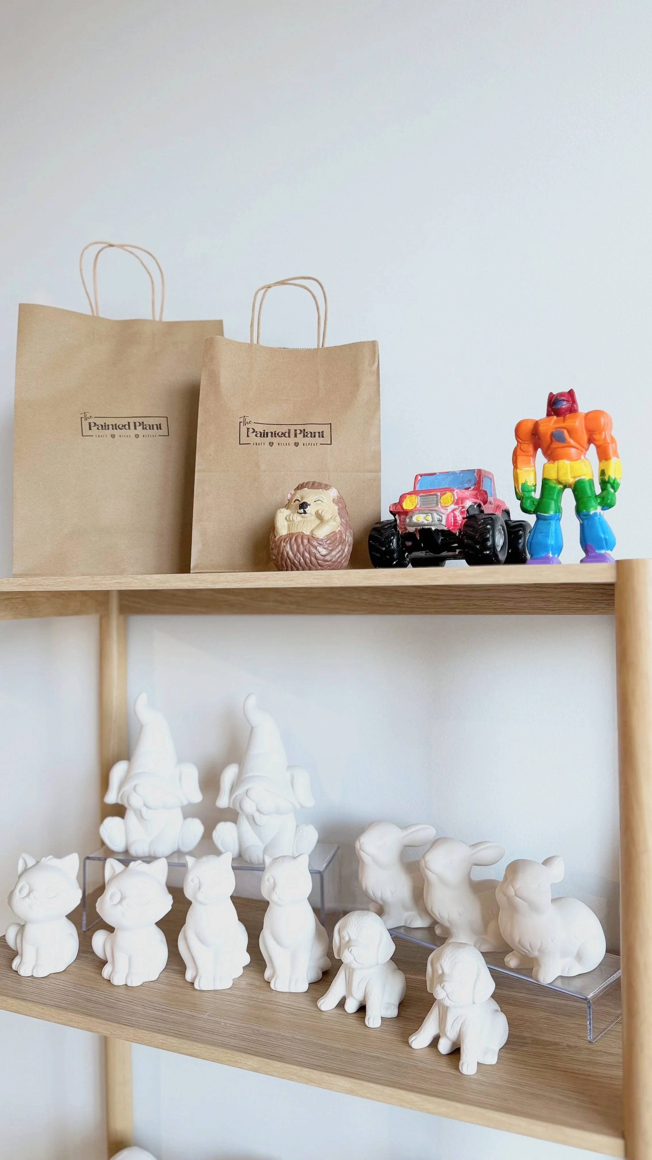 painted pottery, art studio, spring hill, tn