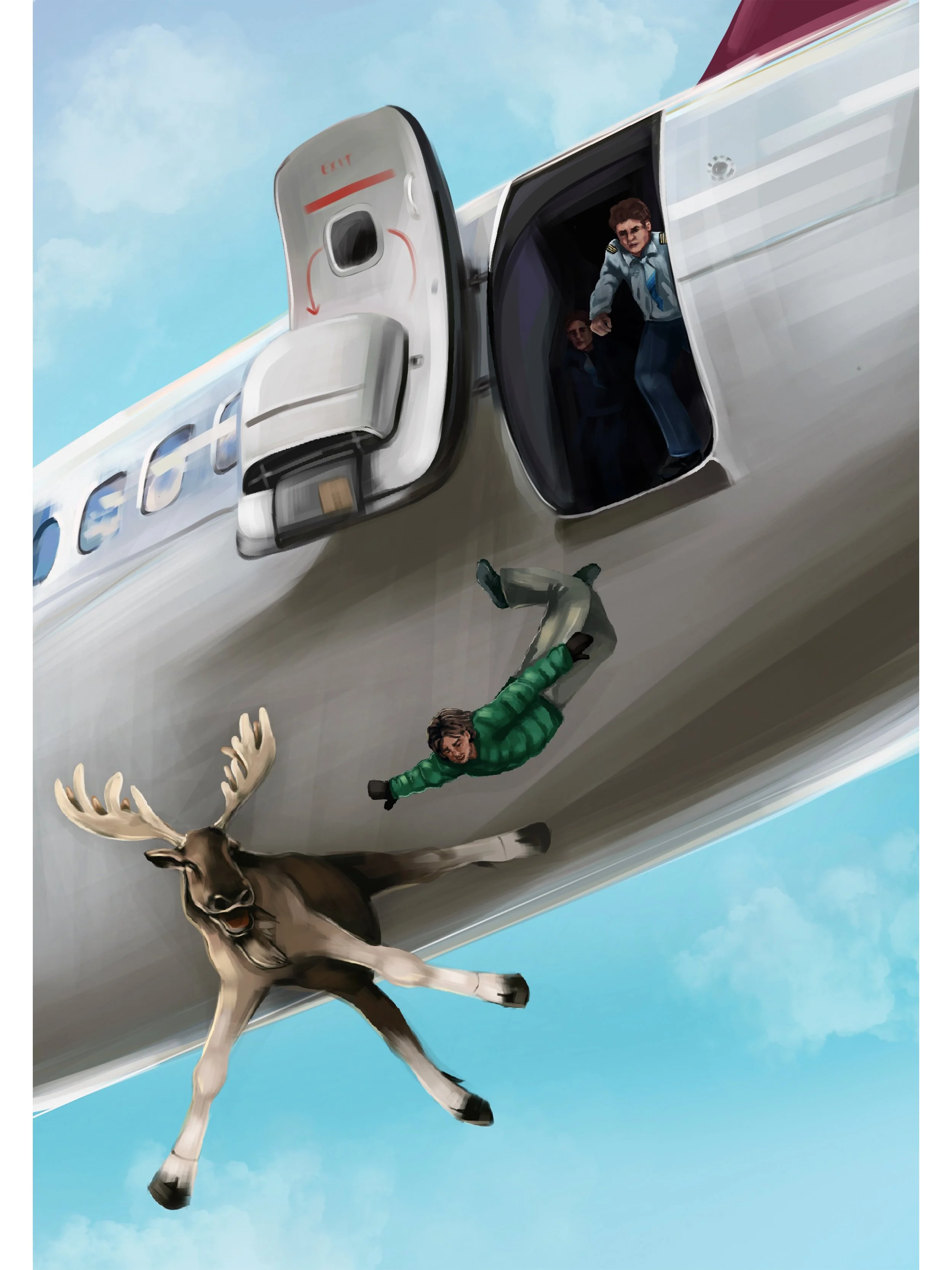 "Crime Scene" Illustration