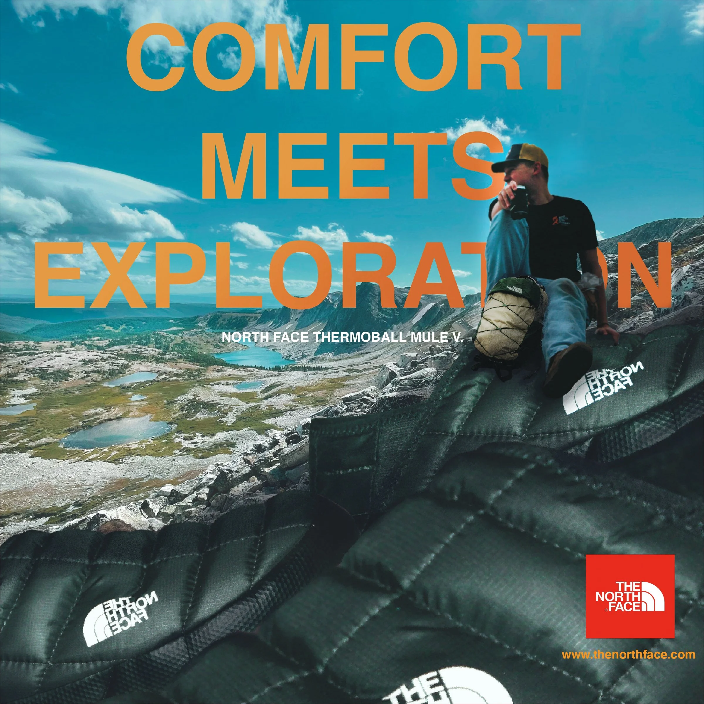 Northface Mock ad