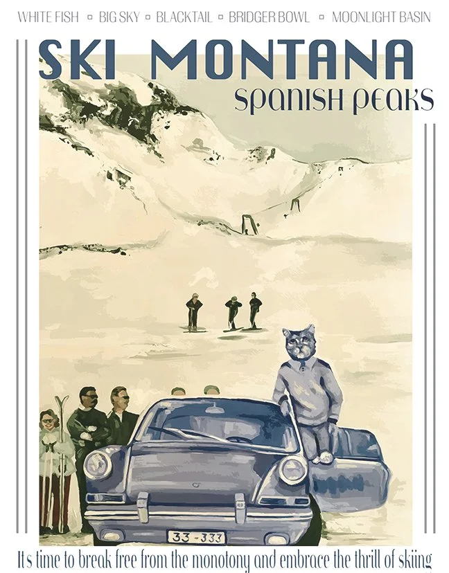 Mock Ski Poster
