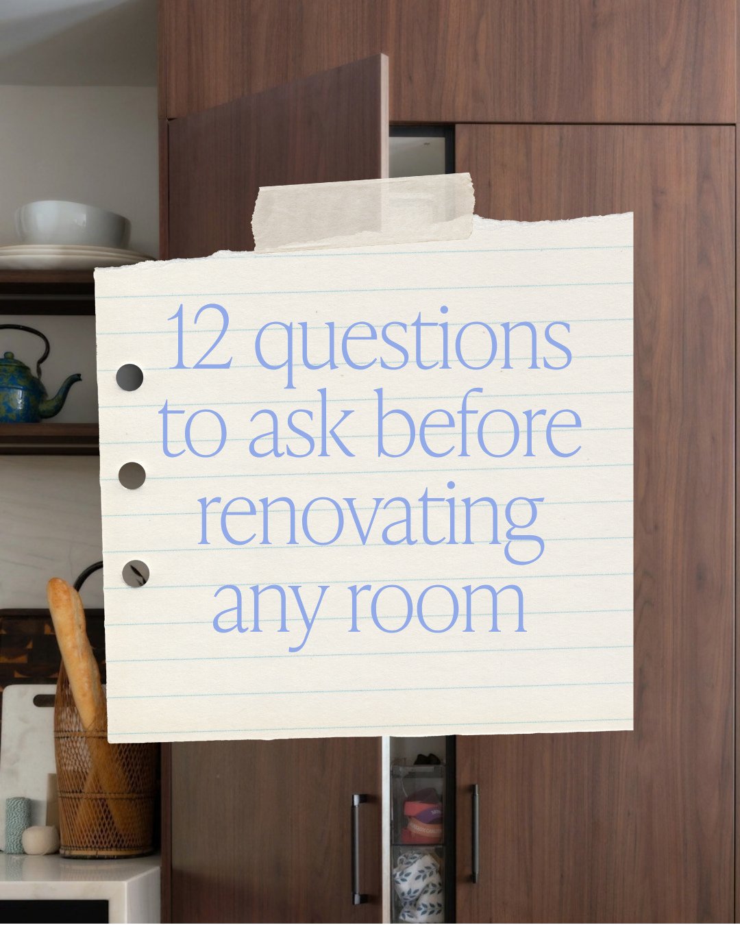 Most renovation regret doesn't start with the wrong tile. It starts with a question nobody asked.⁠
⁠
Before the demo, before the samples, before the first "while we're at it," there's a quieter part of the process. It's where you figure out