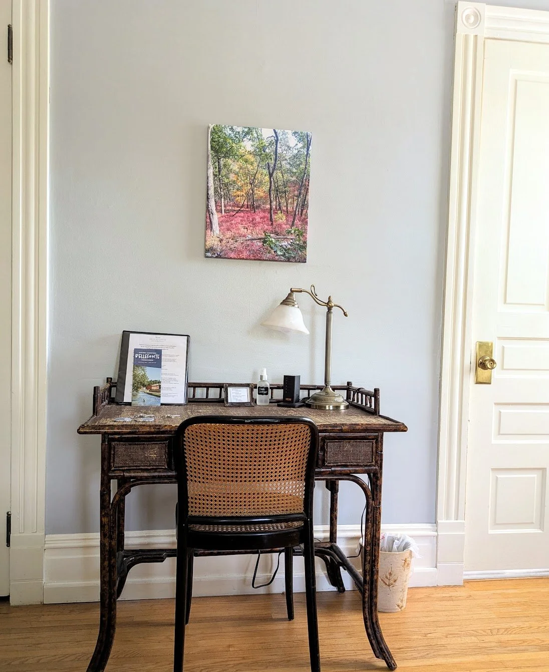 Writing desk and chair