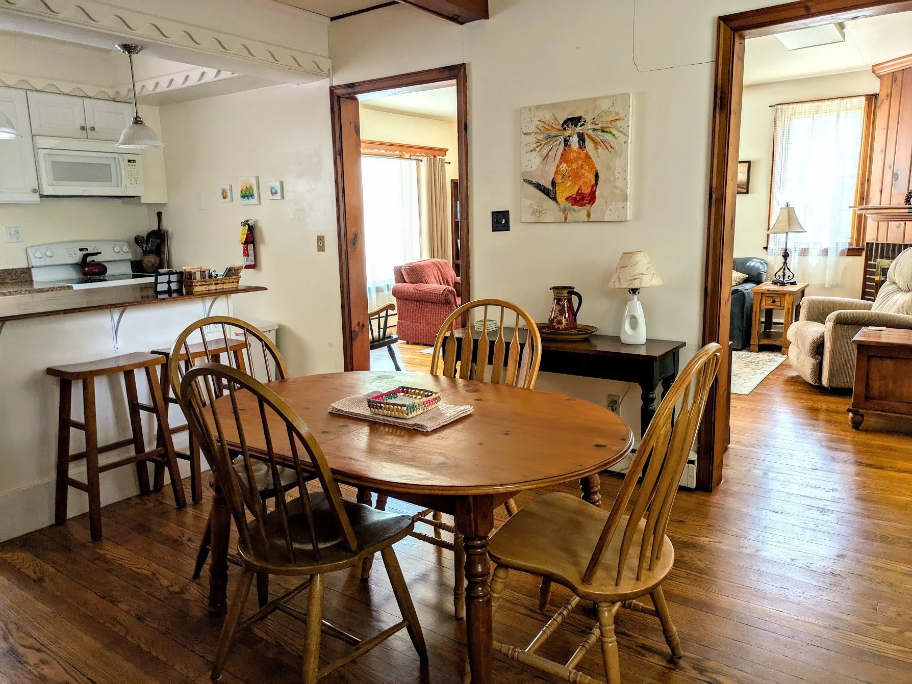 Dining room entrances to Living room