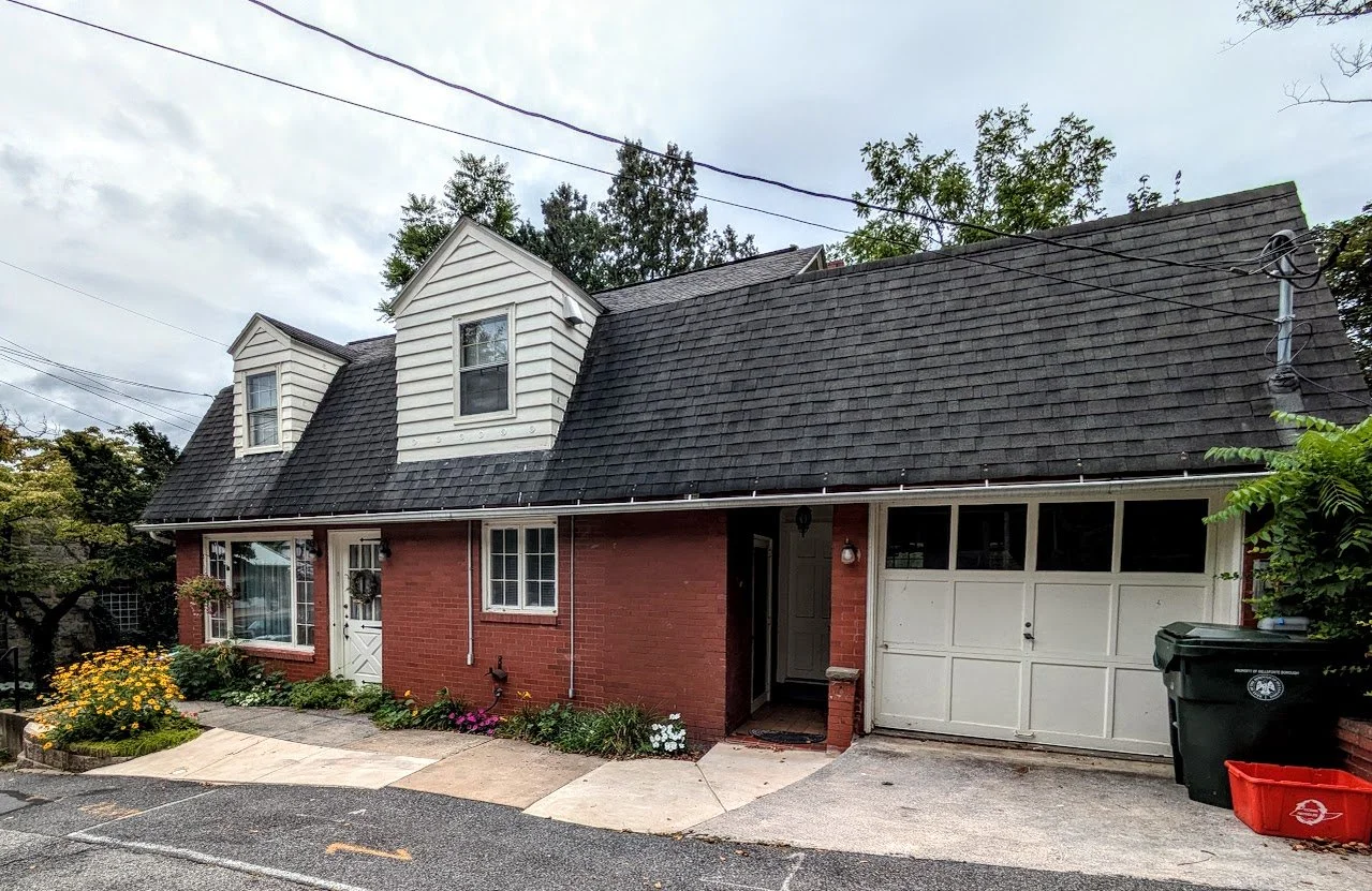 Front of Cottage, parking space