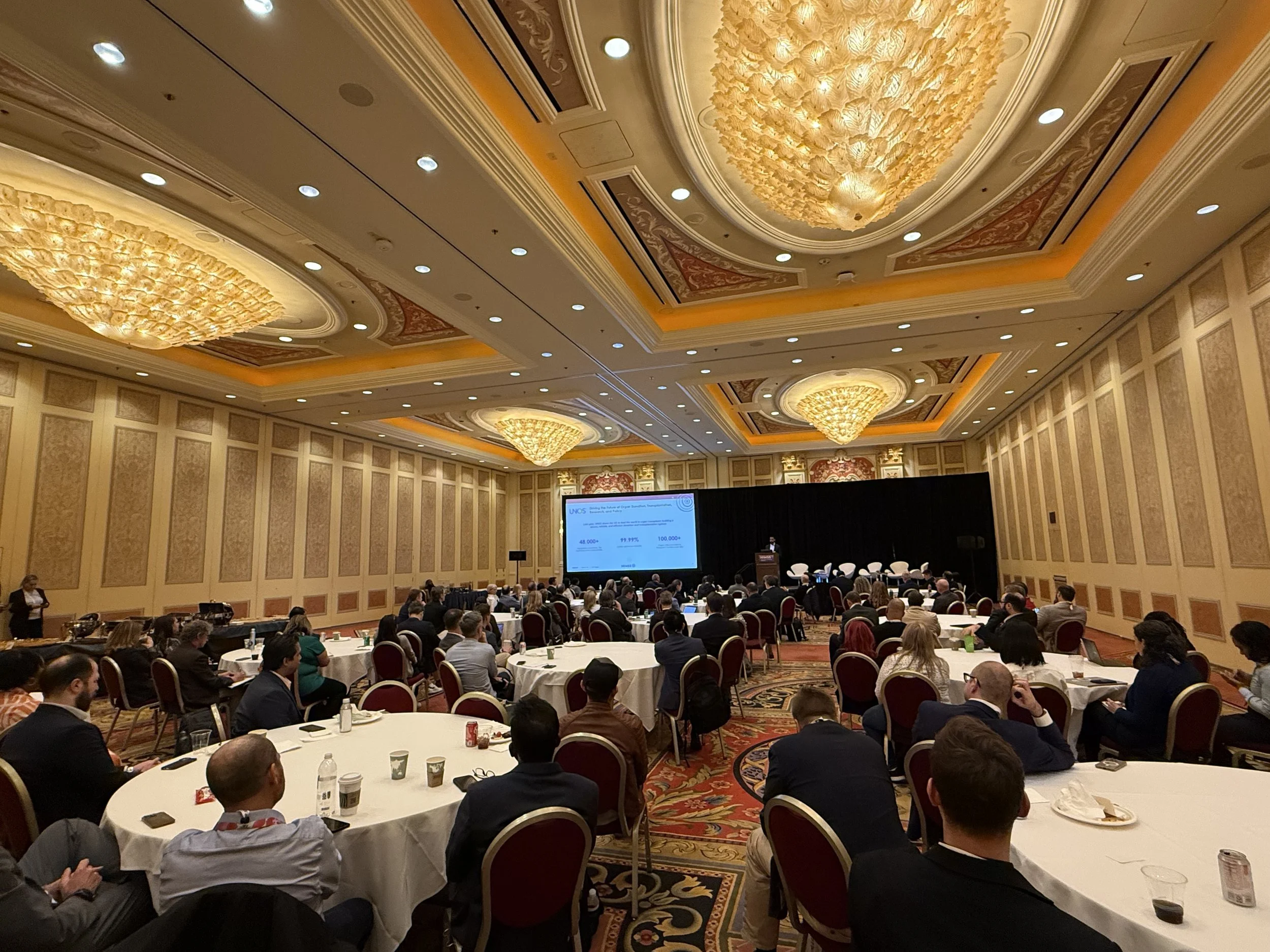 *content and production support for United Network for Organ Sharing (UNOS) at HIMSS Global in Las Vegas, NV