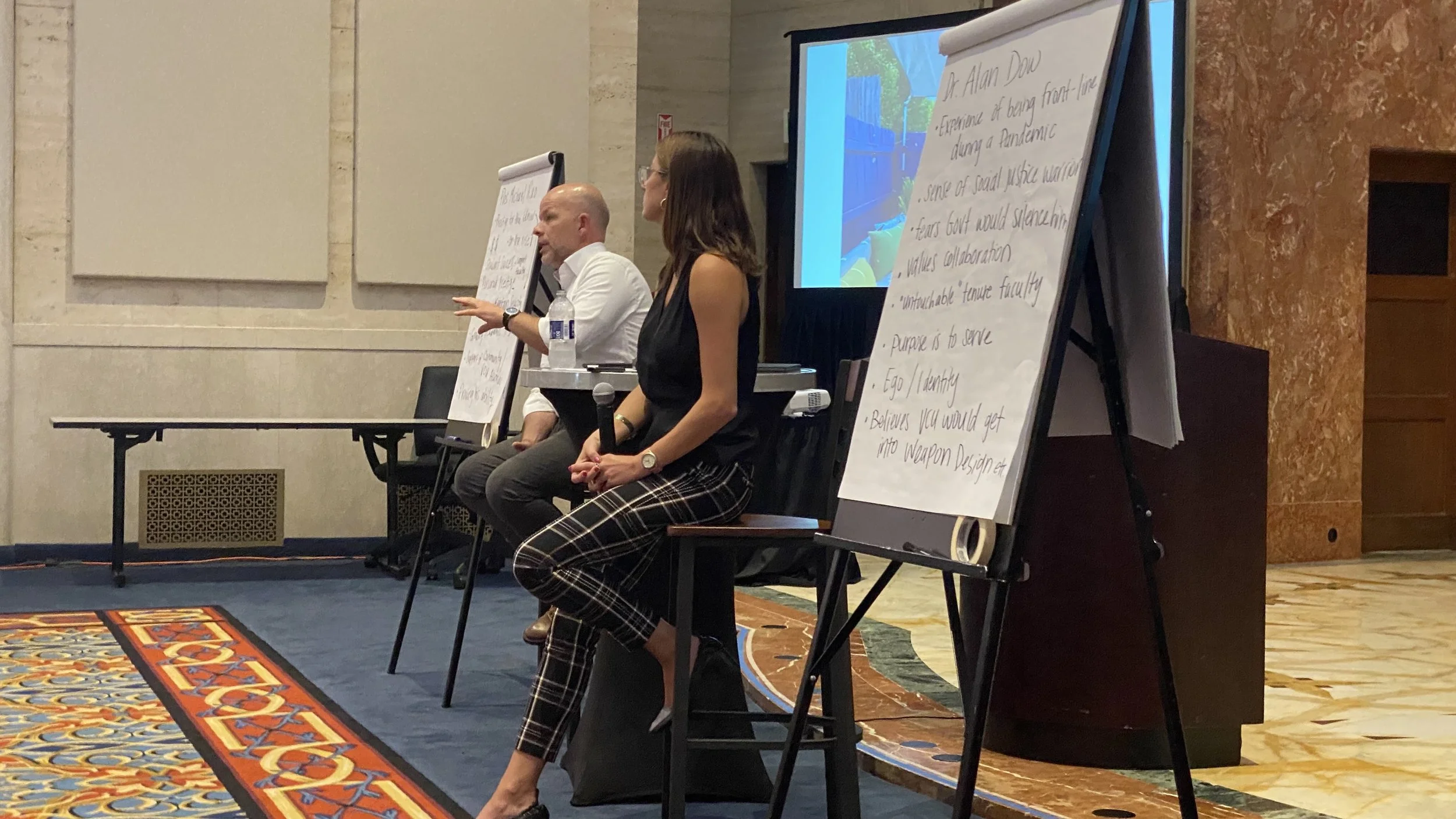 *case study facilitation with executive leaders of the U.S. Department of Defense