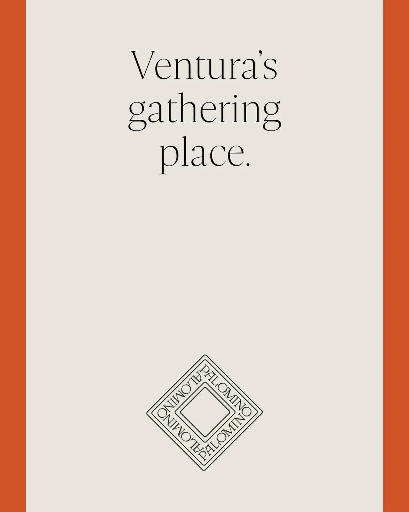 Mark the spot.
Ventura&rsquo;s gathering place is just around the corner.