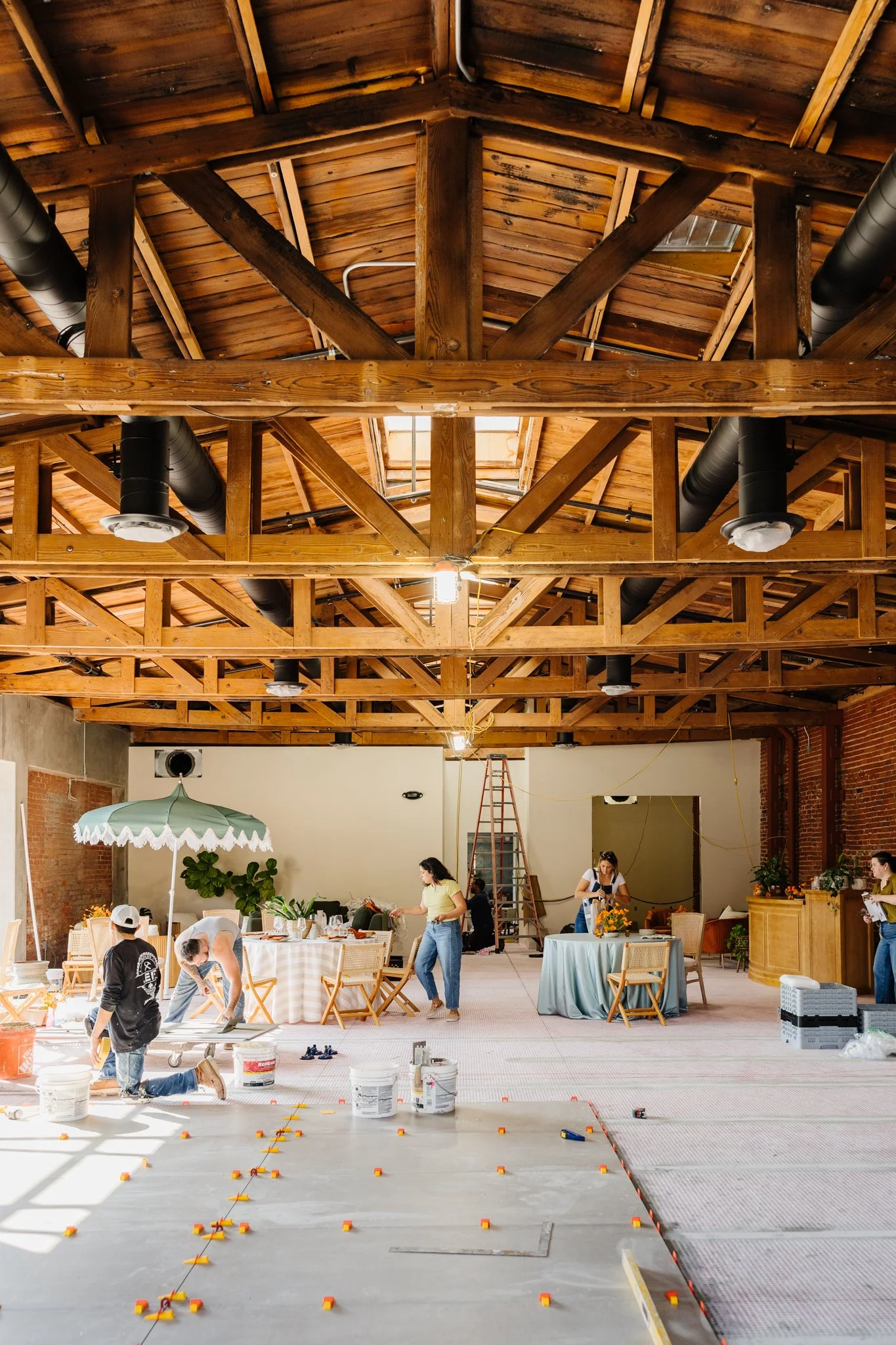Building out the Palomino wedding and event venue in Ventura