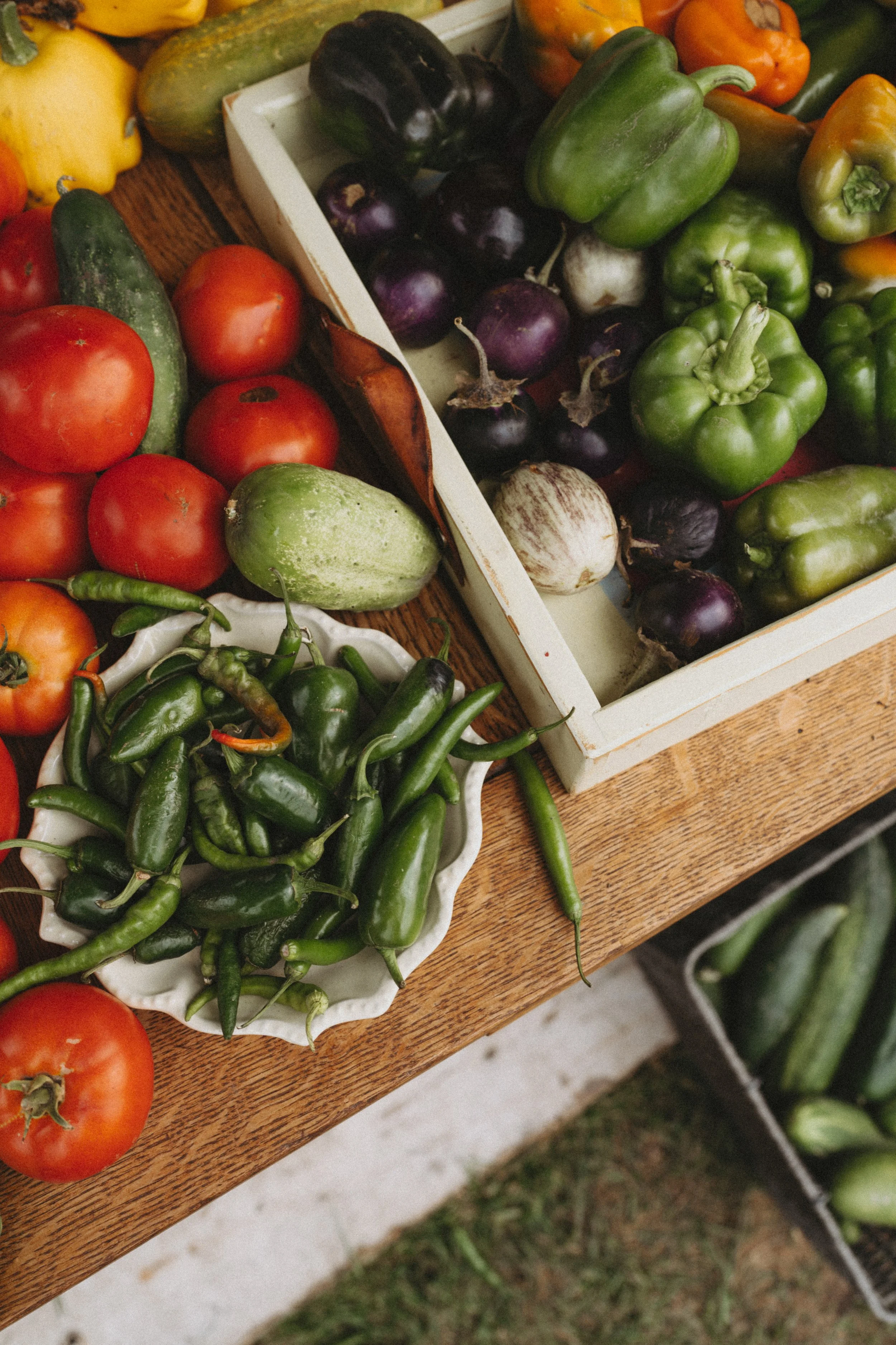 Locally sourced spring produce at Palomino’s Ventura dinner series celebrating seasonal ingredients.