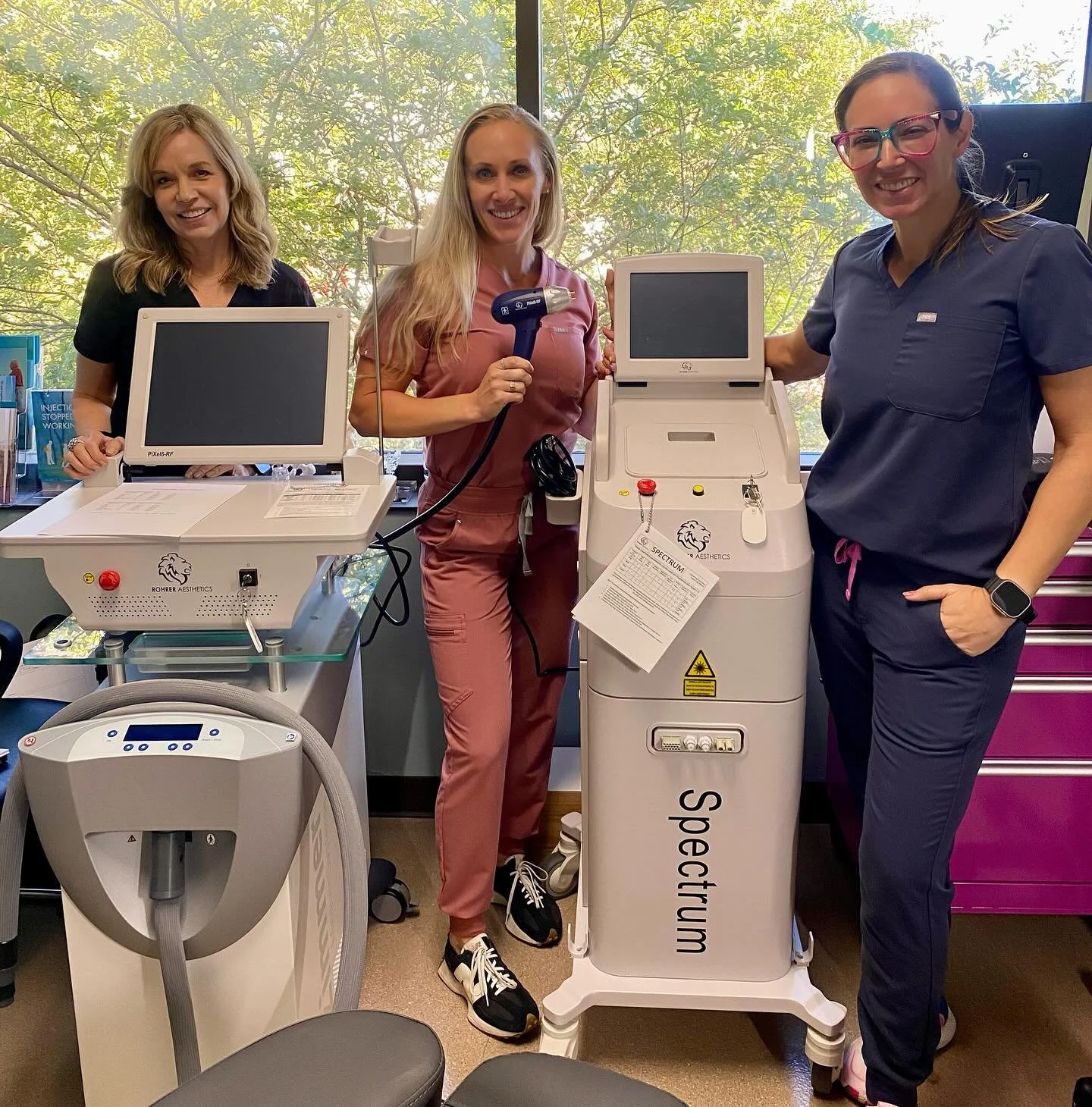 ✨ Exciting news from Aligned Aesthetics Napa Valley ✨

We&rsquo;re thrilled to share that Annabel Slovek, NP and Dr. Jackie Weisbein are now offering RF microneedling and advanced laser skin treatments using Rohrer Aesthetics technology!

💎 Fraction