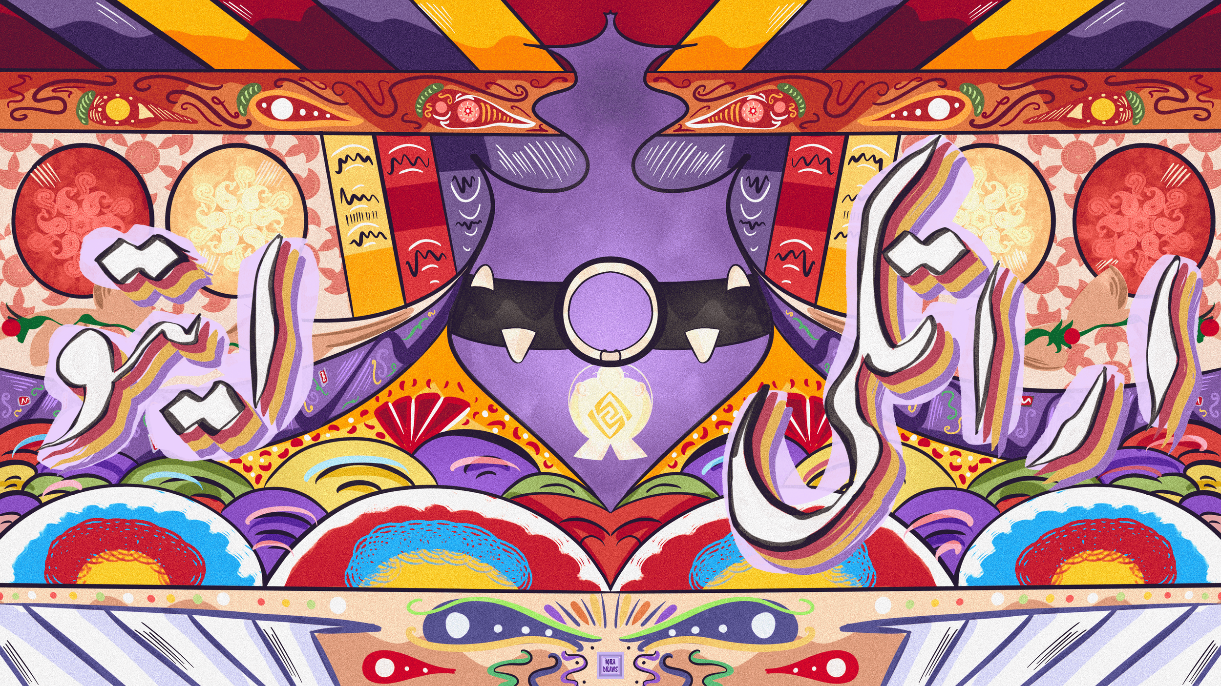 Arataki Itto - Pakistani Truck Art Style