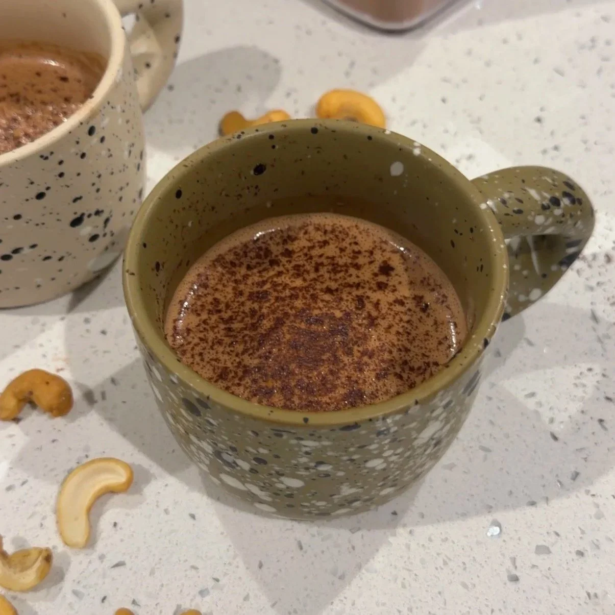 Viral Almond Butter Hot Chocolate