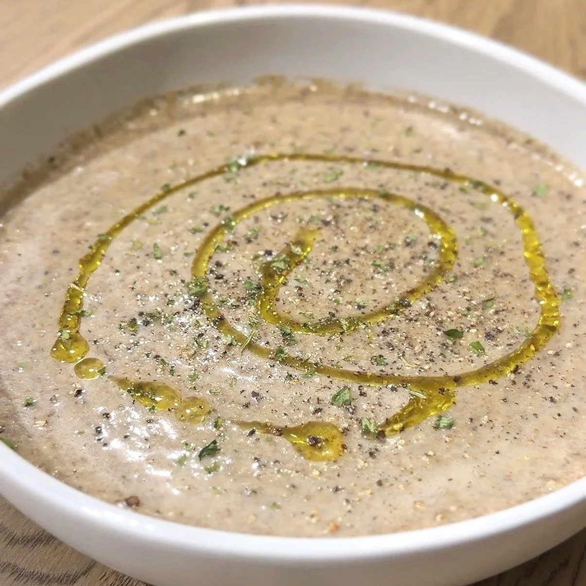 Cream of Mushroom Soup (Vegan)