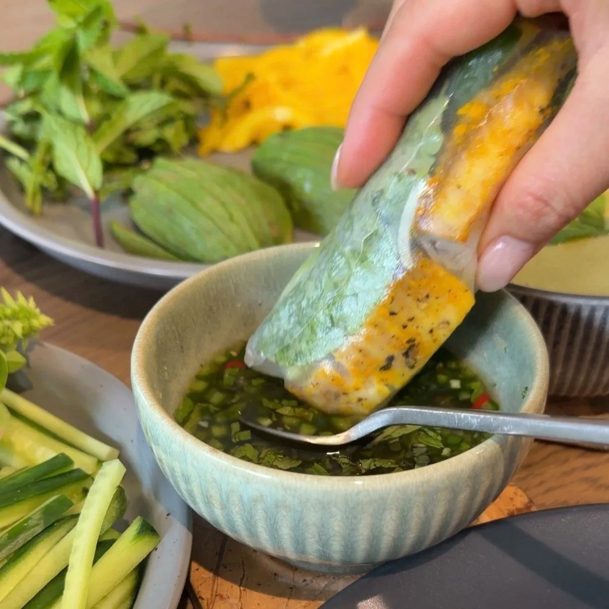 Healthy Viet-Inspired Fresh Spring Rolls (Summer Rolls)
