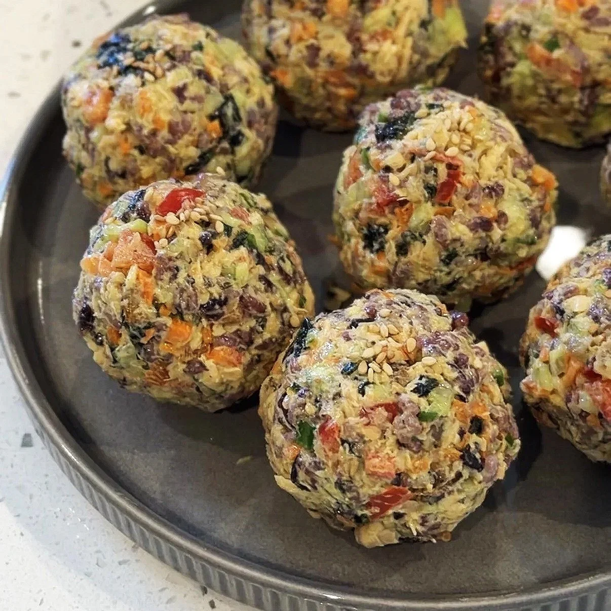 Korean-inspired Rice Balls