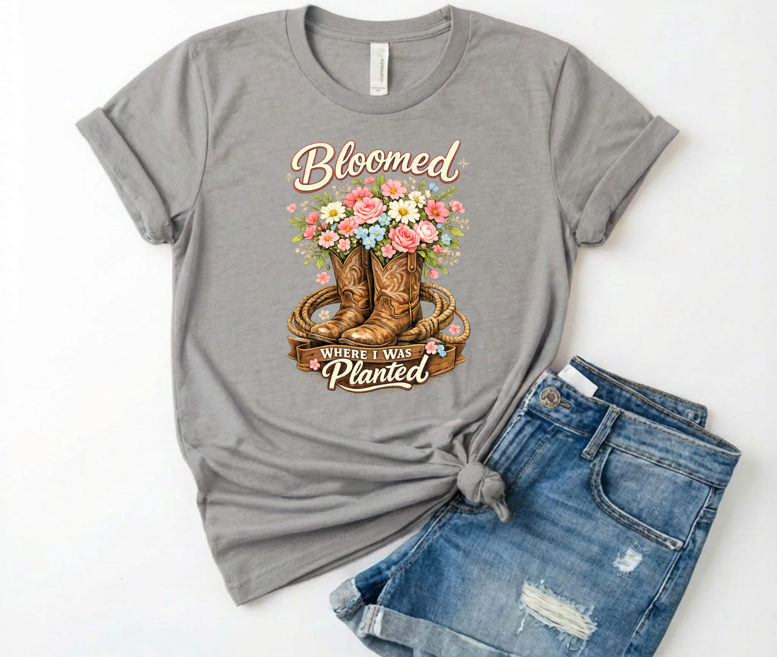 Bloomed Where I Was Planted Tee