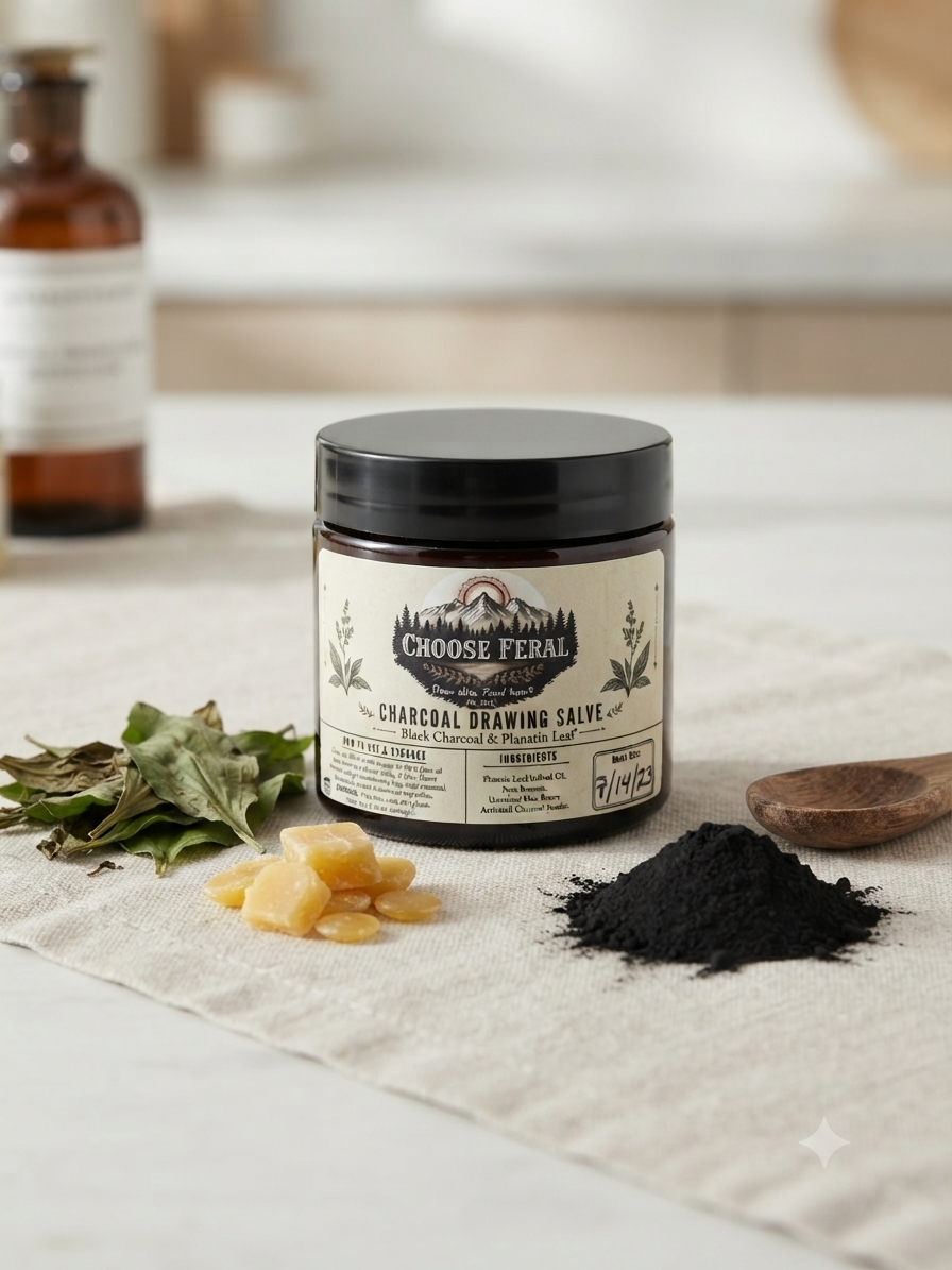 Charcoal Drawing Salve