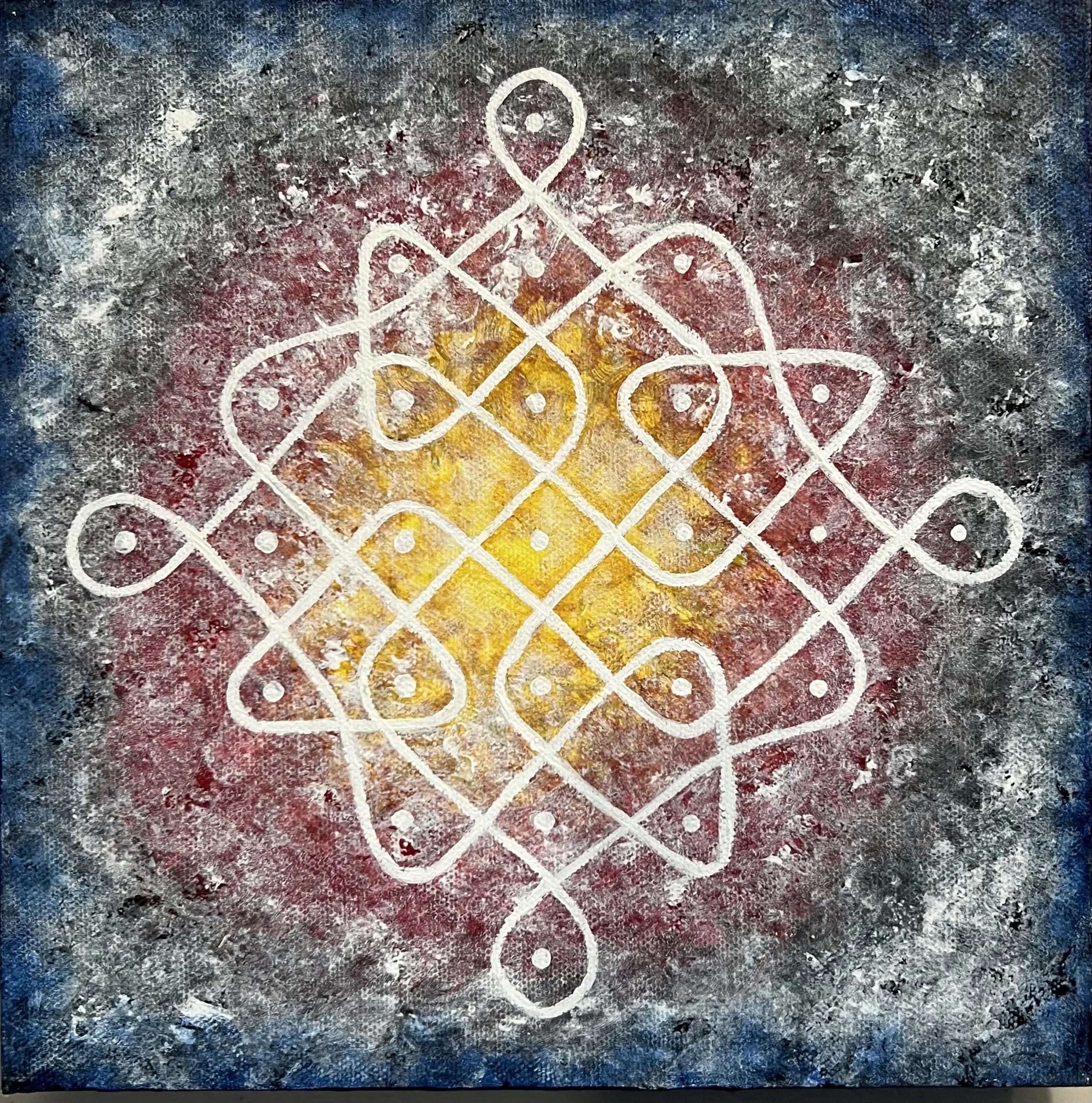 kolam - white (2016)