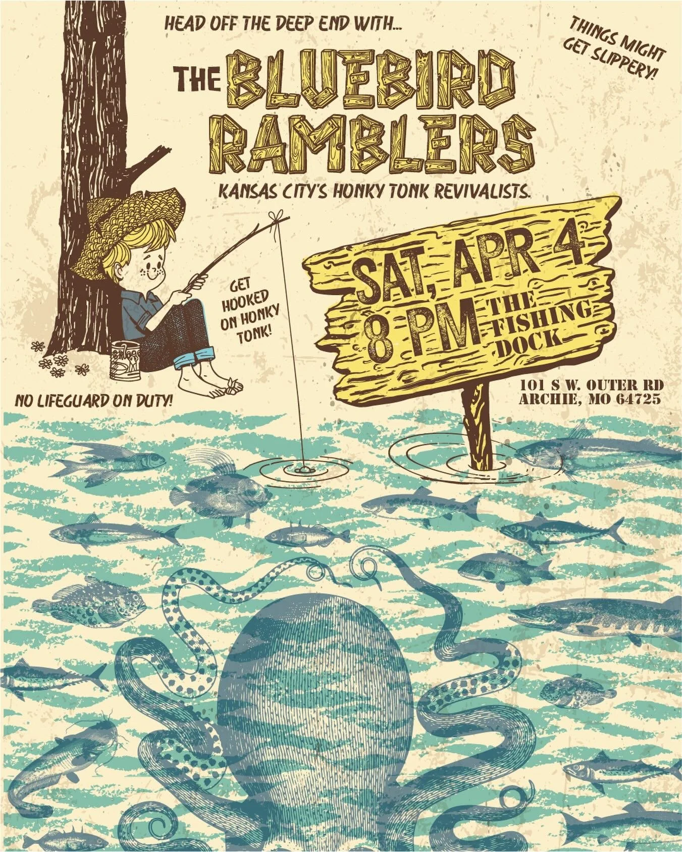 See you Saturday!  The hillbillies are taking over!! Traditional honky-tonk and rockabilly with a modern energy!