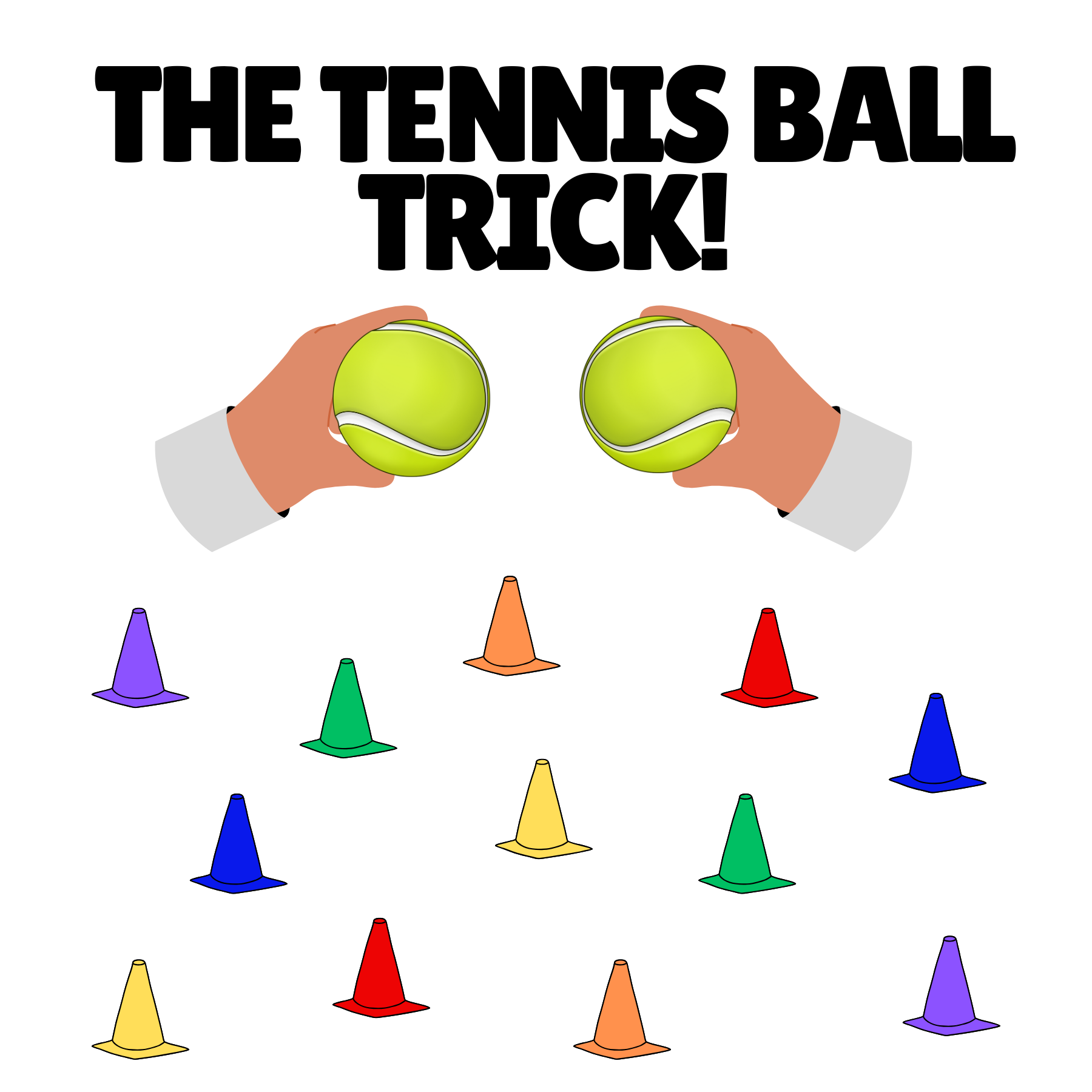 THE TENNIS BALL TRICK!