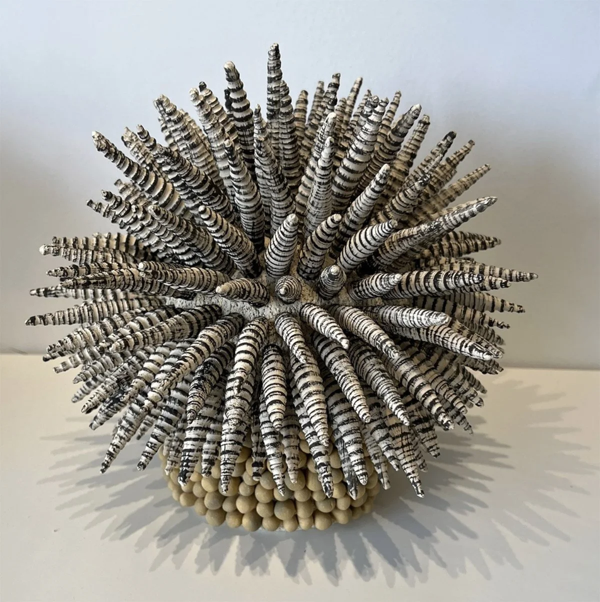 "Coral Reminder 82" 2022, clay (10 x 10 x 10")