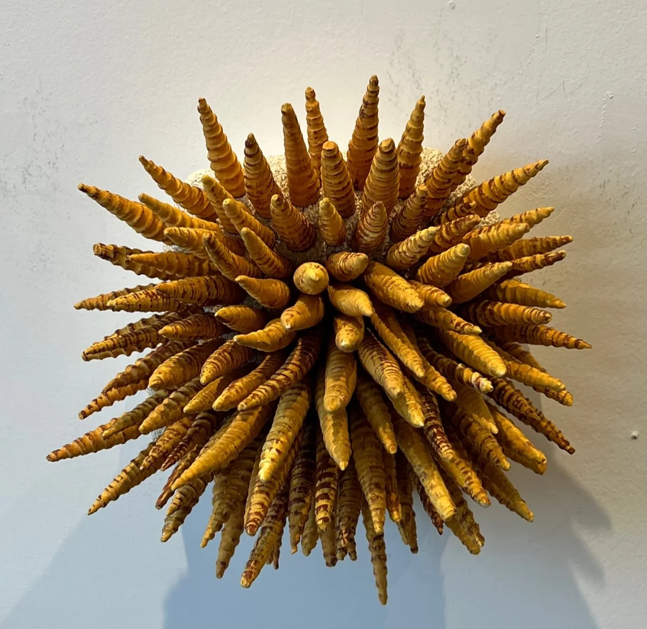 "Coral Reminder 76" 2023, clay (8 x 7 x 7")