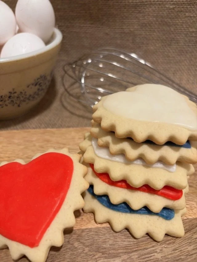 Heart Shaped Sugar Cookie Bags