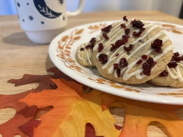Cranberry White Chocolate Cookies