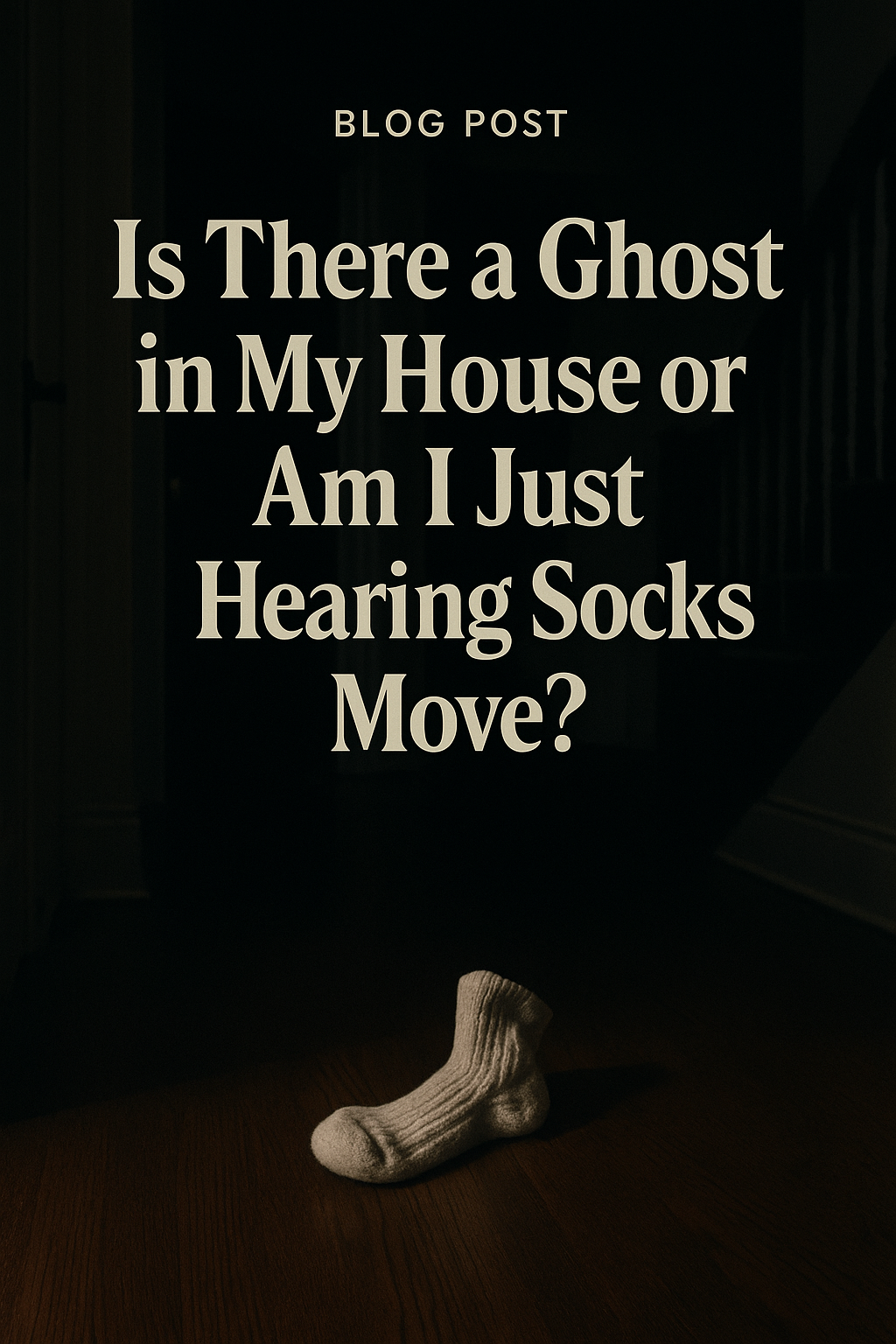 Blog Post Six “🧦 “Is There a Ghost in My House or Am I Just Hearing Socks Move?”