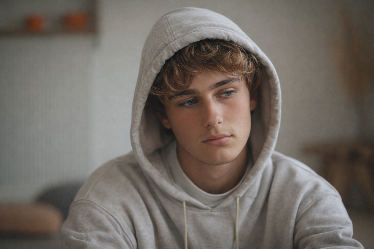 Teen boy showing signs of depression, representing counselling services at Watkins Counseling and Wellness in Smiths Falls.