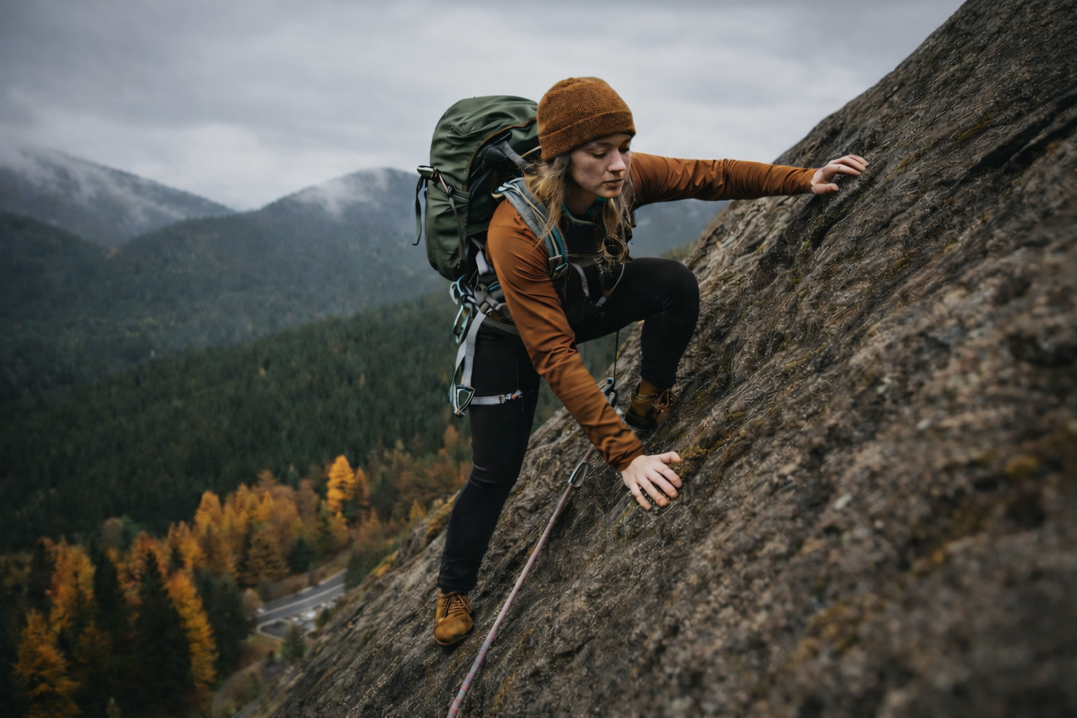 Image representing resilience and personal growth through mindfulness-based therapy in Ontario. Just as climbing requires focus and steadiness, therapy supports clients in navigating life’s challenges with strength and intention.