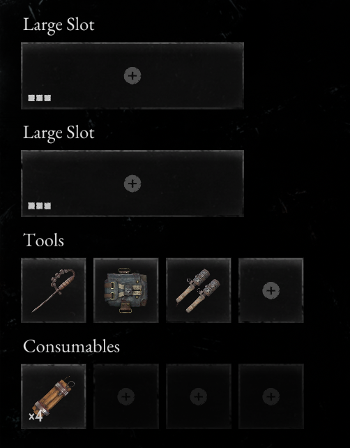 BIG BANG(S) - The hardest loadout we have to offer! Absolutely no other options aside from your four big dynamite bundles (and I guess your knuckle knife)! Once they're gone, so are you! Clustered hunters are your friend! High risk, very high reward!