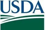 USDA logo with blue and green design elements.