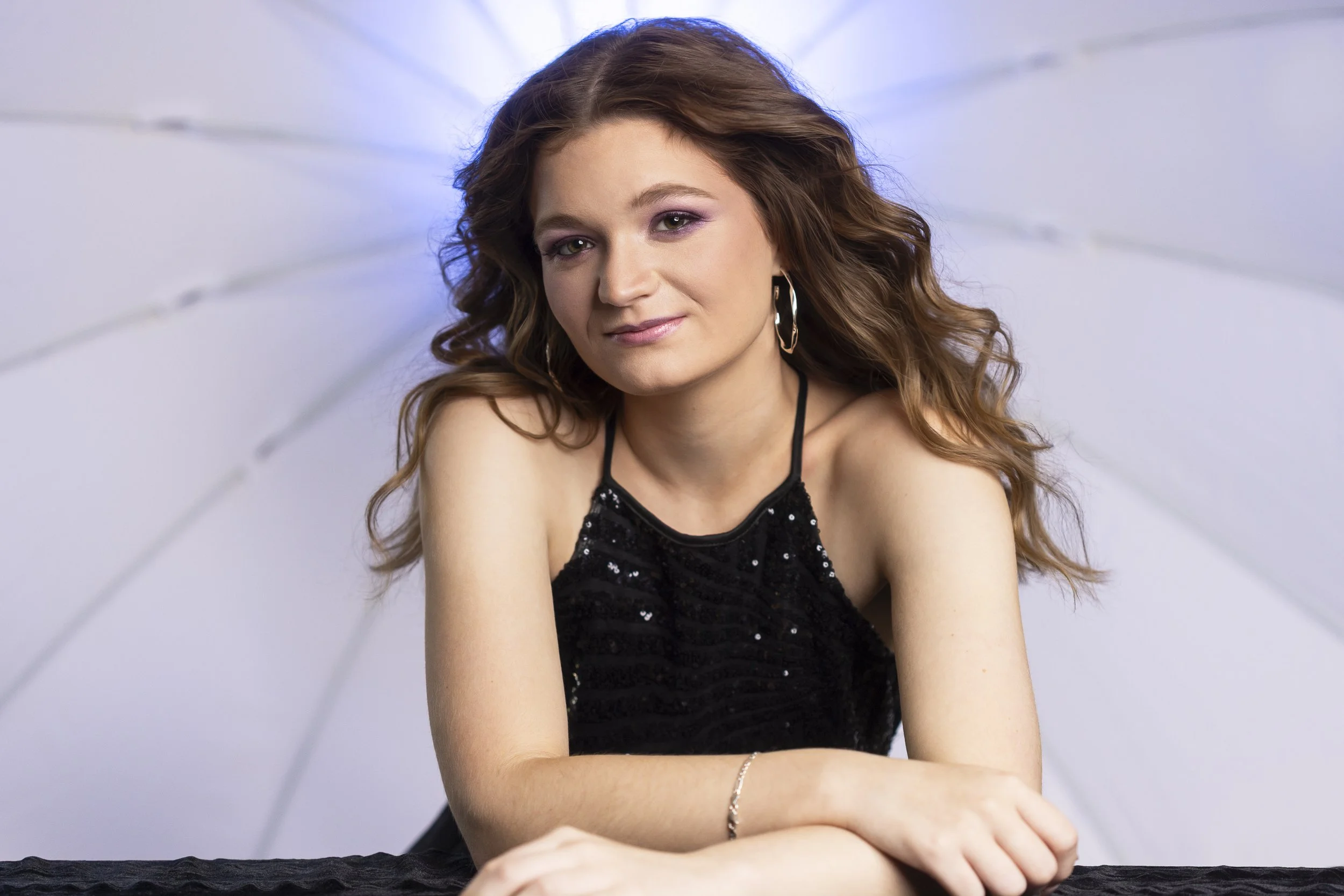 Studio Image of Girl in Black