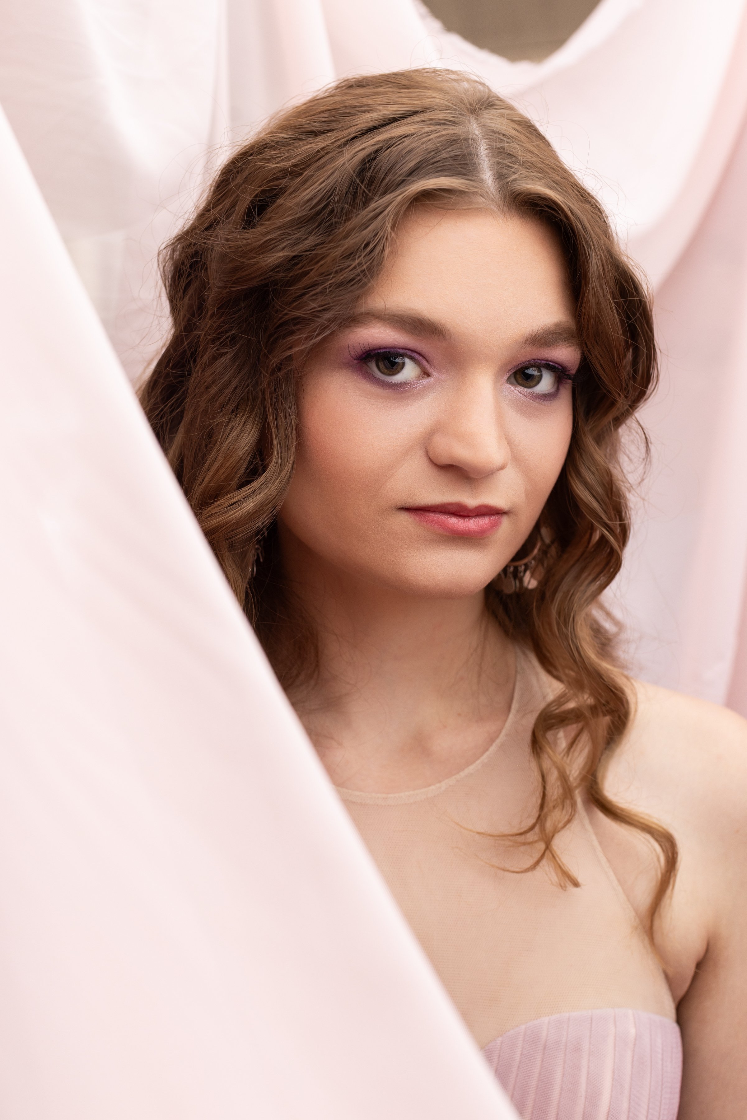 Studio Image of Girl in Pink