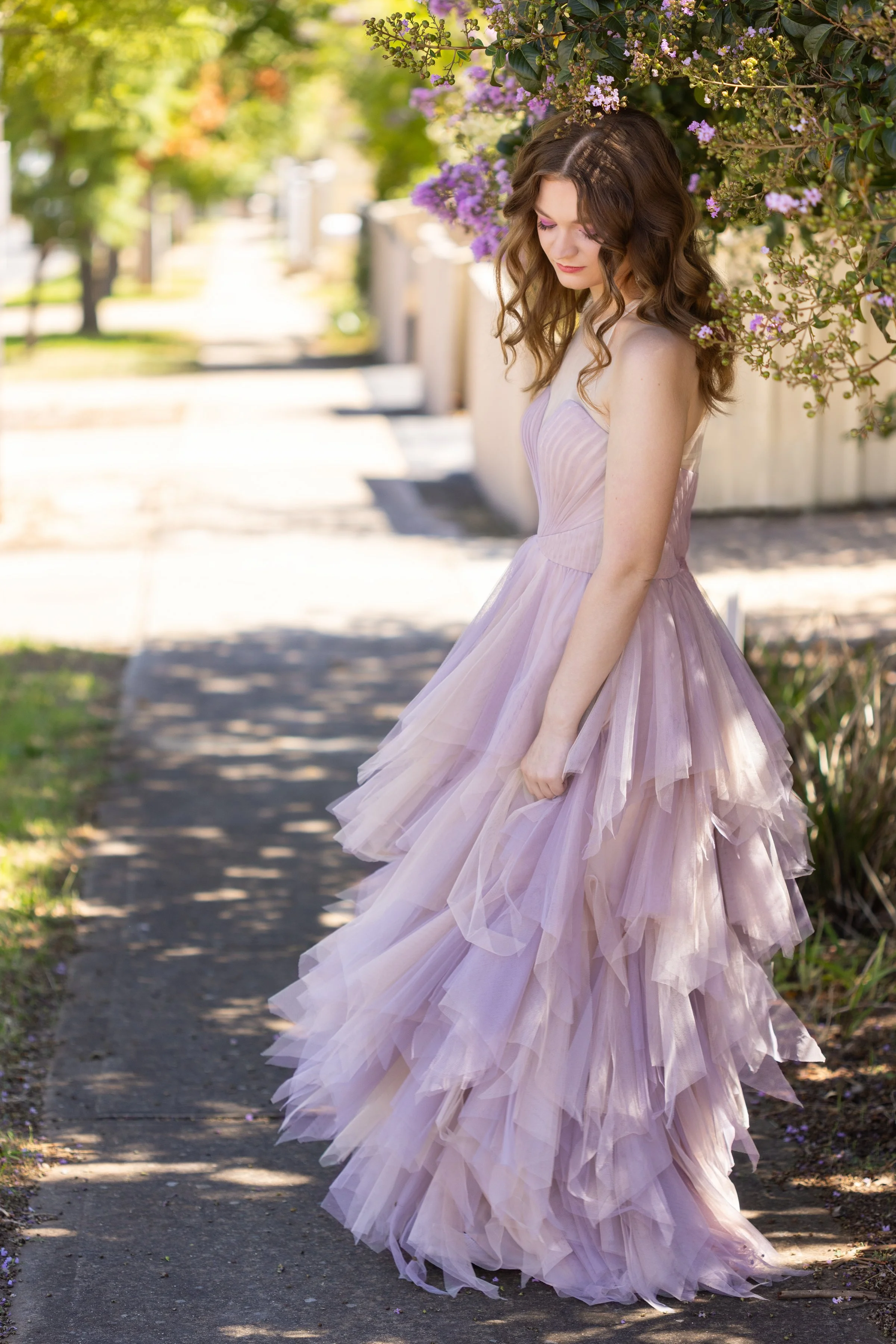 Classic Image of Girl in Pink Dress