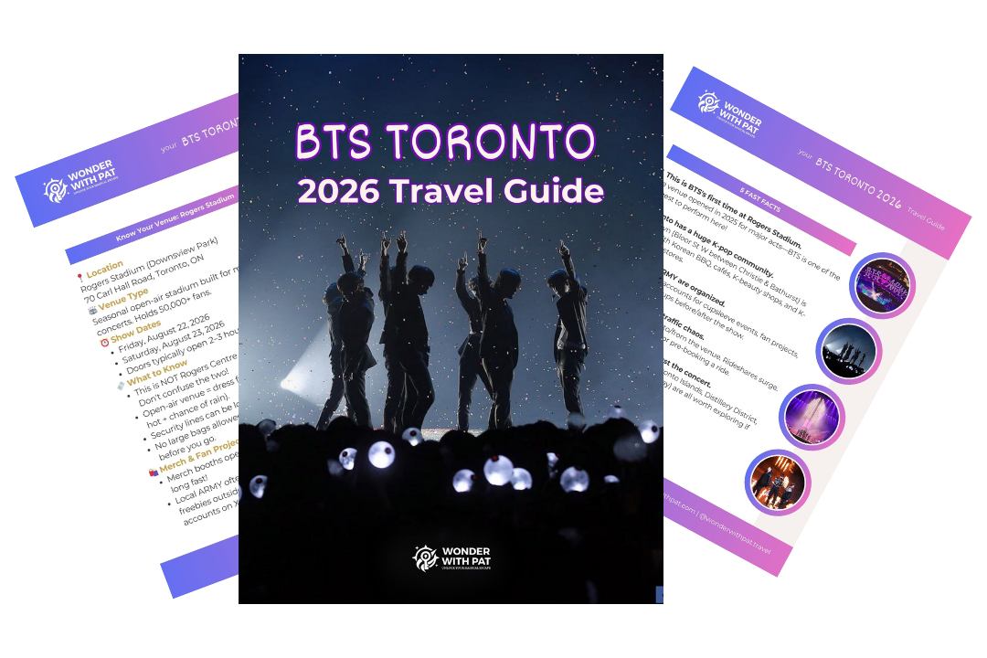 BTS Toronto 2026 Travel Guide