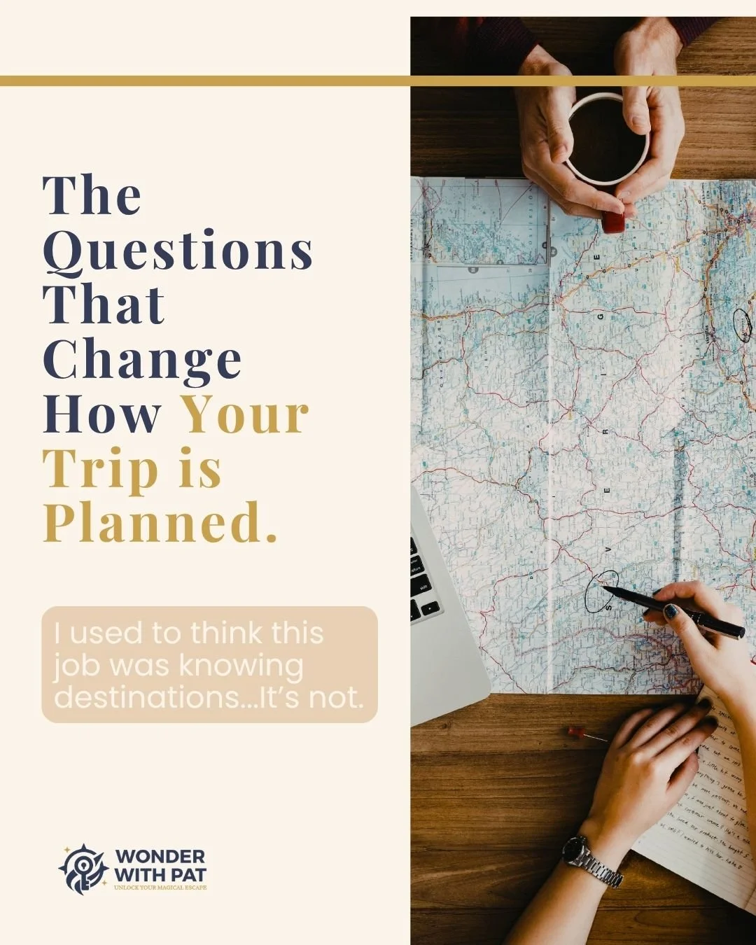 Most families pick a destination first. Then a resort. Then figure out the rest. 

But there are a few questions that, when you actually answer them honestly, change everything about how your trip gets planned. 🫶

➡️ What does your family fight abou