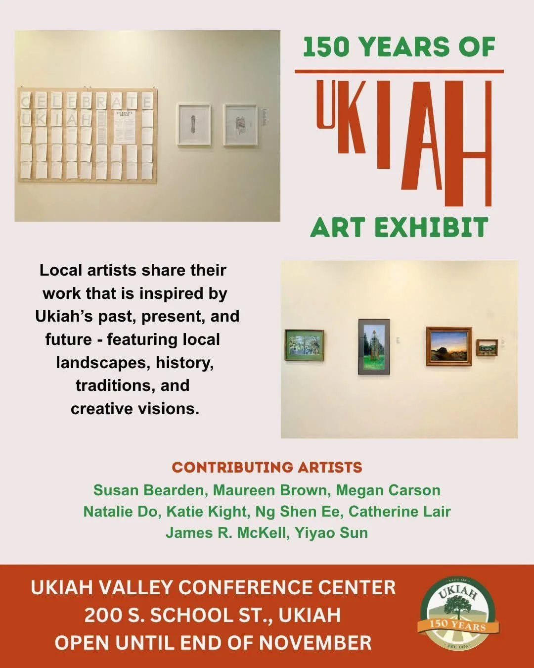 Exhibit: 150 Years of Ukiah