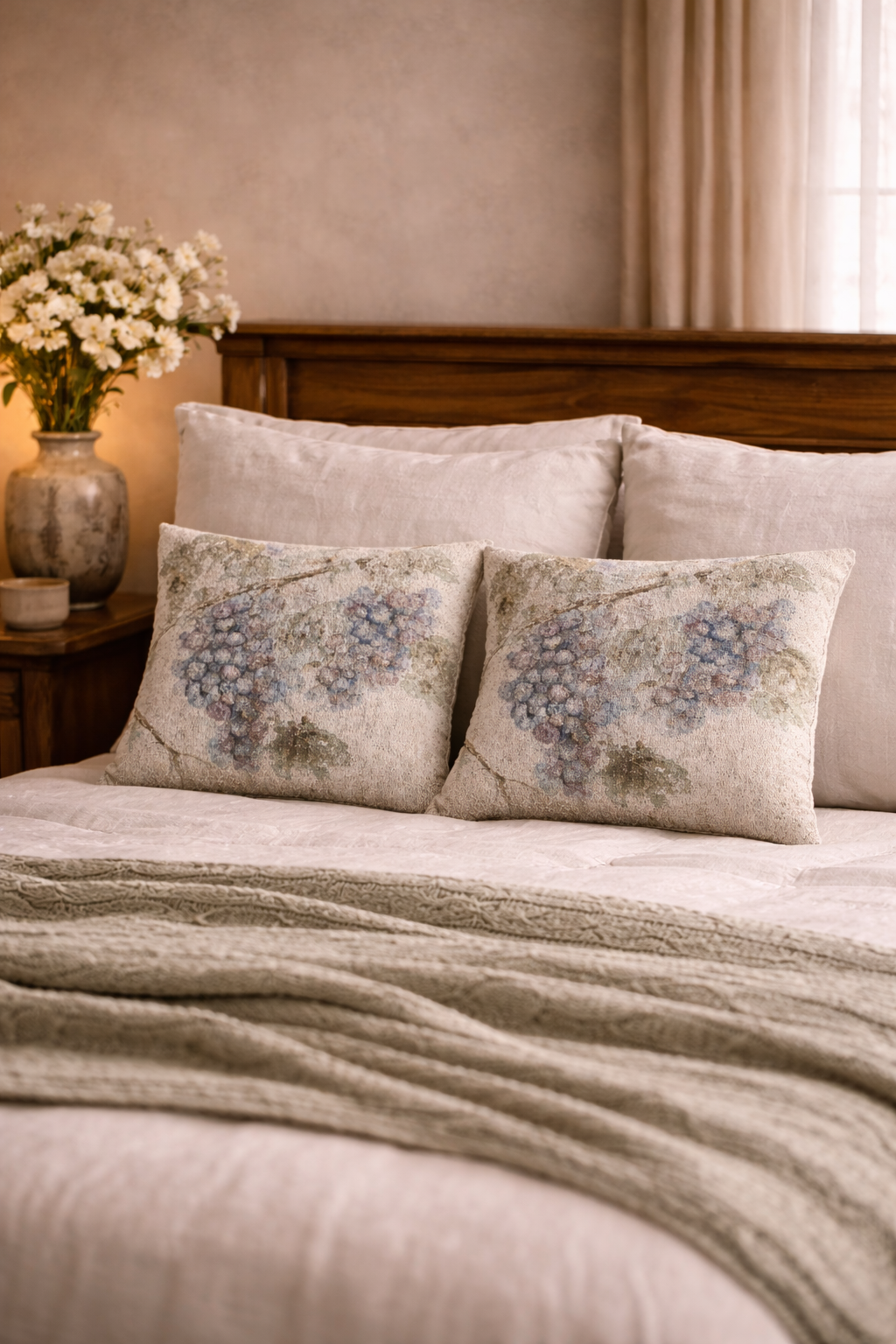 Grapevine Woven Pillow