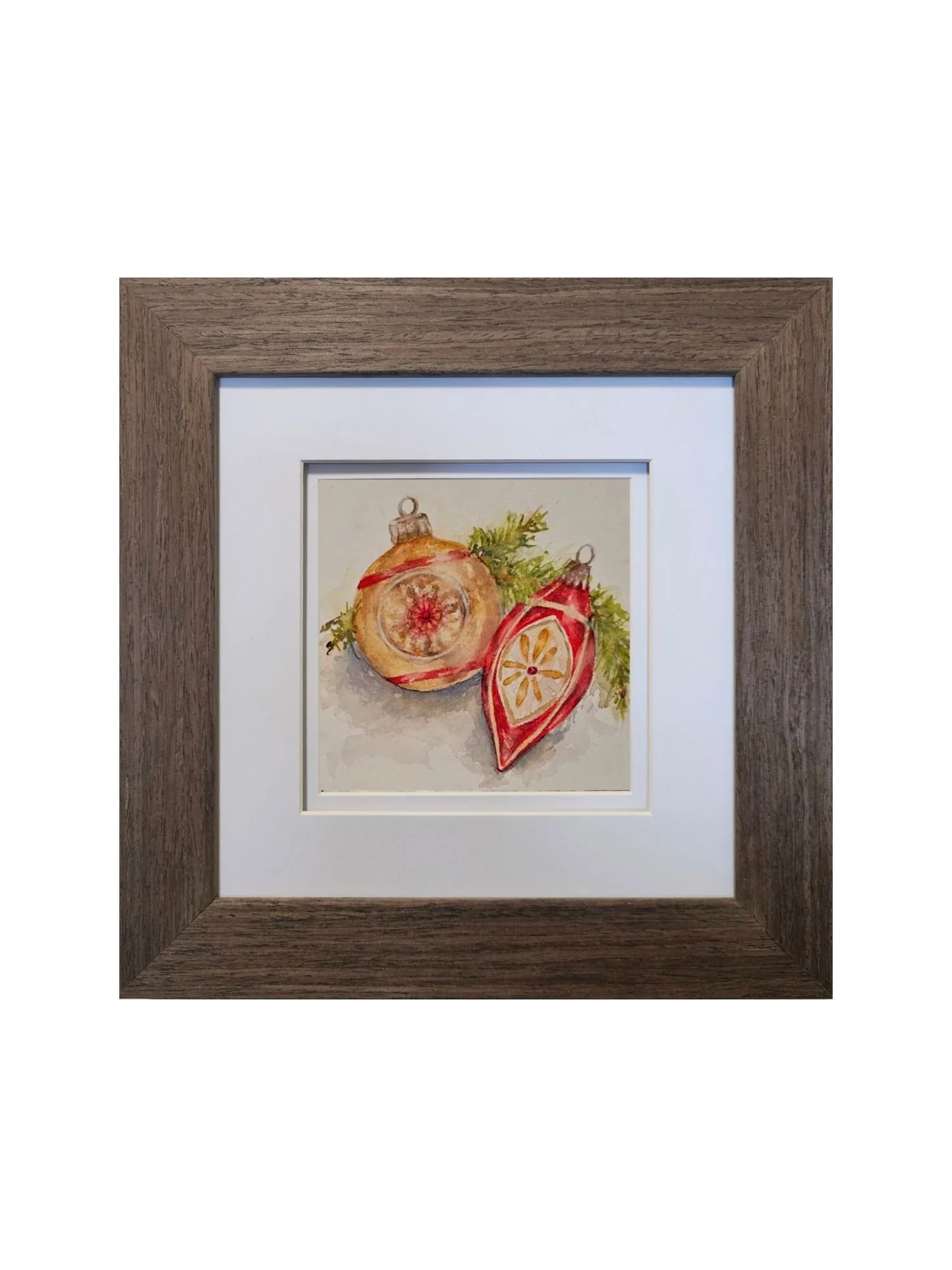 Vintage Ornaments (Original Painting)
